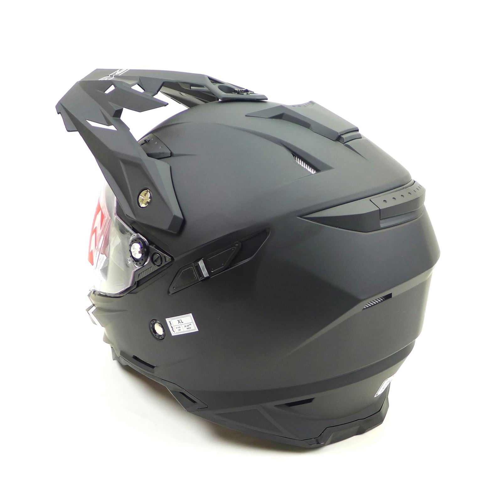 AFX FX-41DS Helmet - Flat Black - X-Large OPEN BOX [MPN: 0110-3740]_1784376