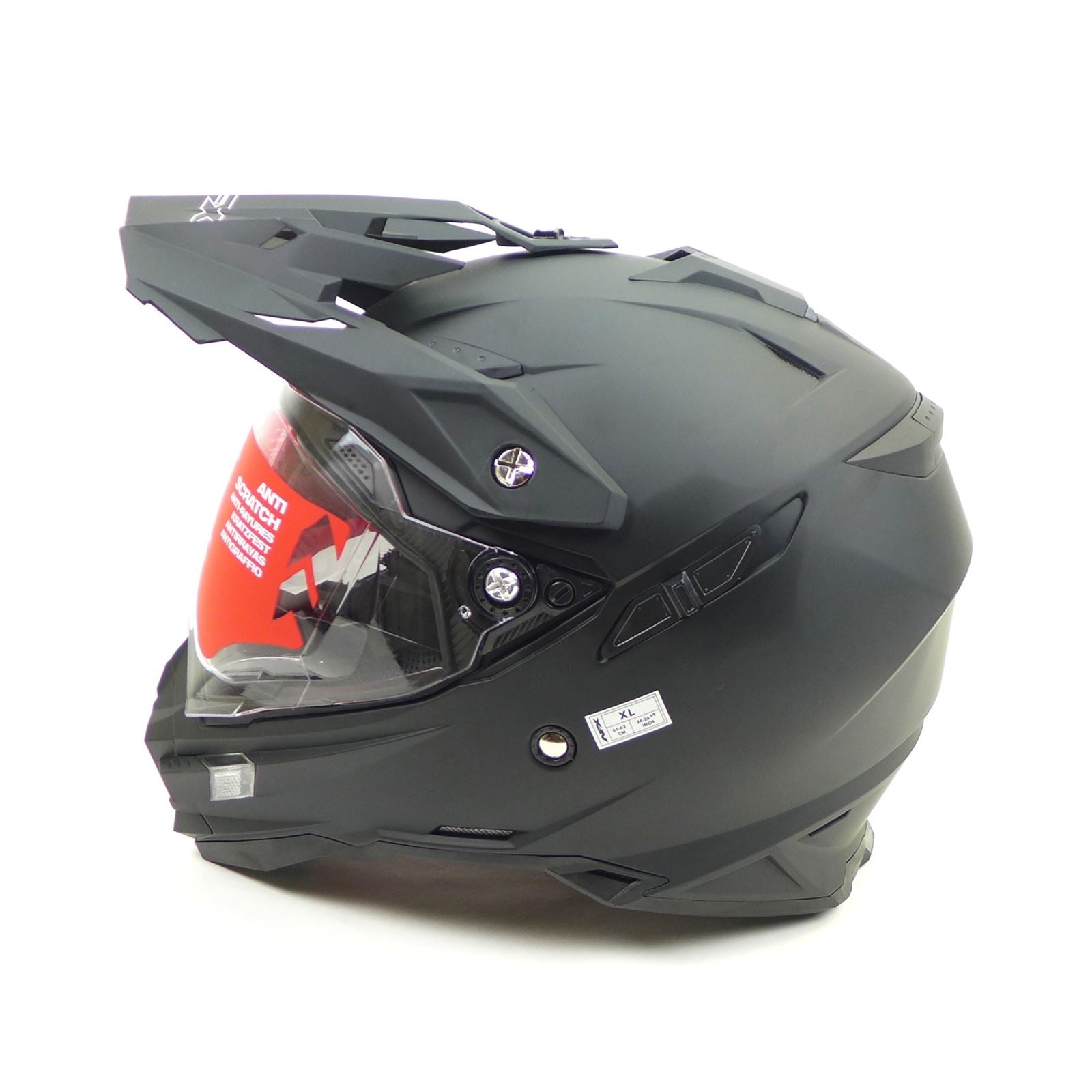 AFX FX-41DS Helmet - Flat Black - X-Large OPEN BOX [MPN: 0110-3740]_1784375