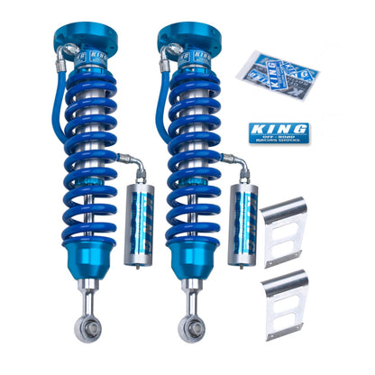 King Shocks 2.5 Dia Front Coilover w/Remote Reservoir Pair for 2007+ Toyota Tundra [MPN: 25001-143]_1799336