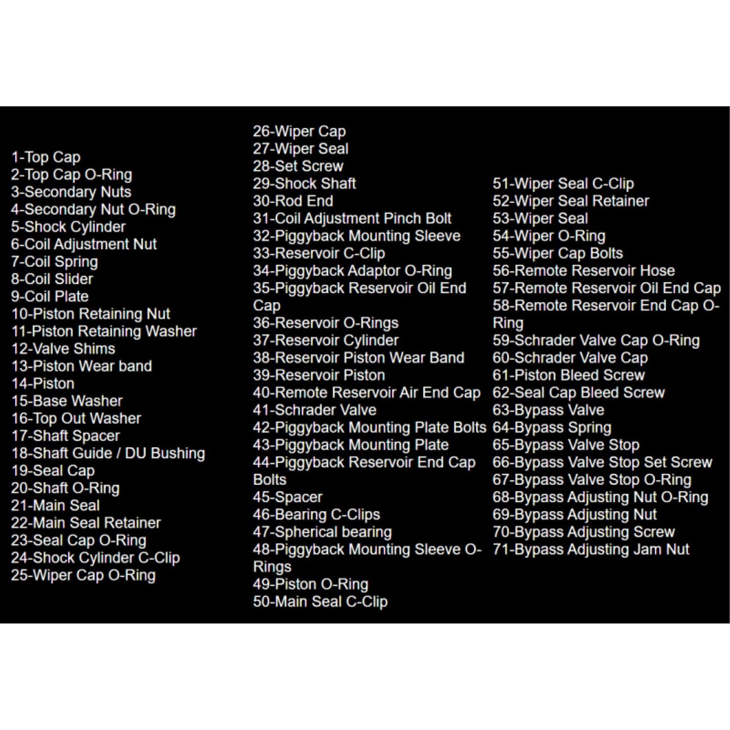 King Shocks Retaining Ring Int 1.000 BRG 1.750 [MPN: CR2501]_1801595