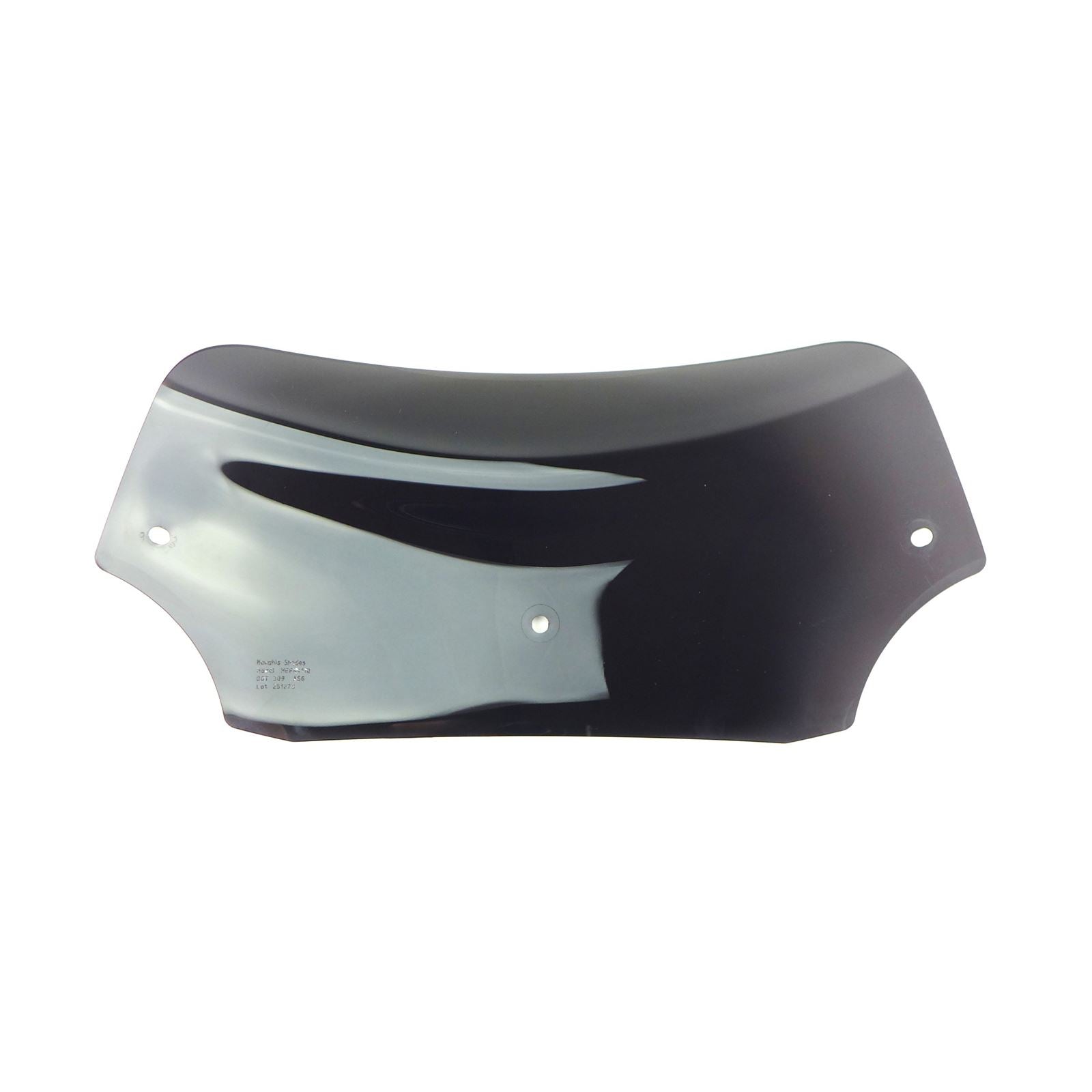 Memphis Shades Batwing Spoiler Shield - 6.5" - Dark Black Smoke OPEN BOX [MPN: MEP84110]_1817101