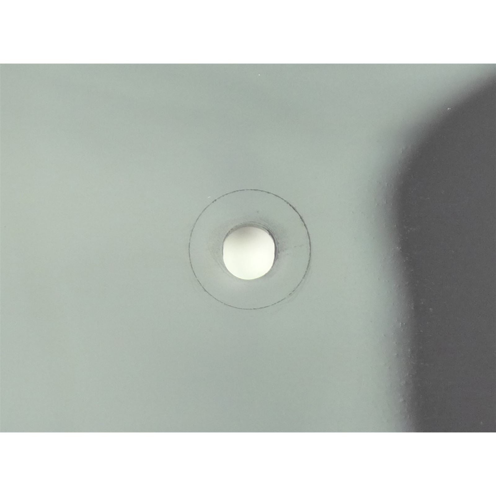 Memphis Shades Batwing Spoiler Shield - 6.5" - Dark Black Smoke OPEN BOX [MPN: MEP84110]_1817105