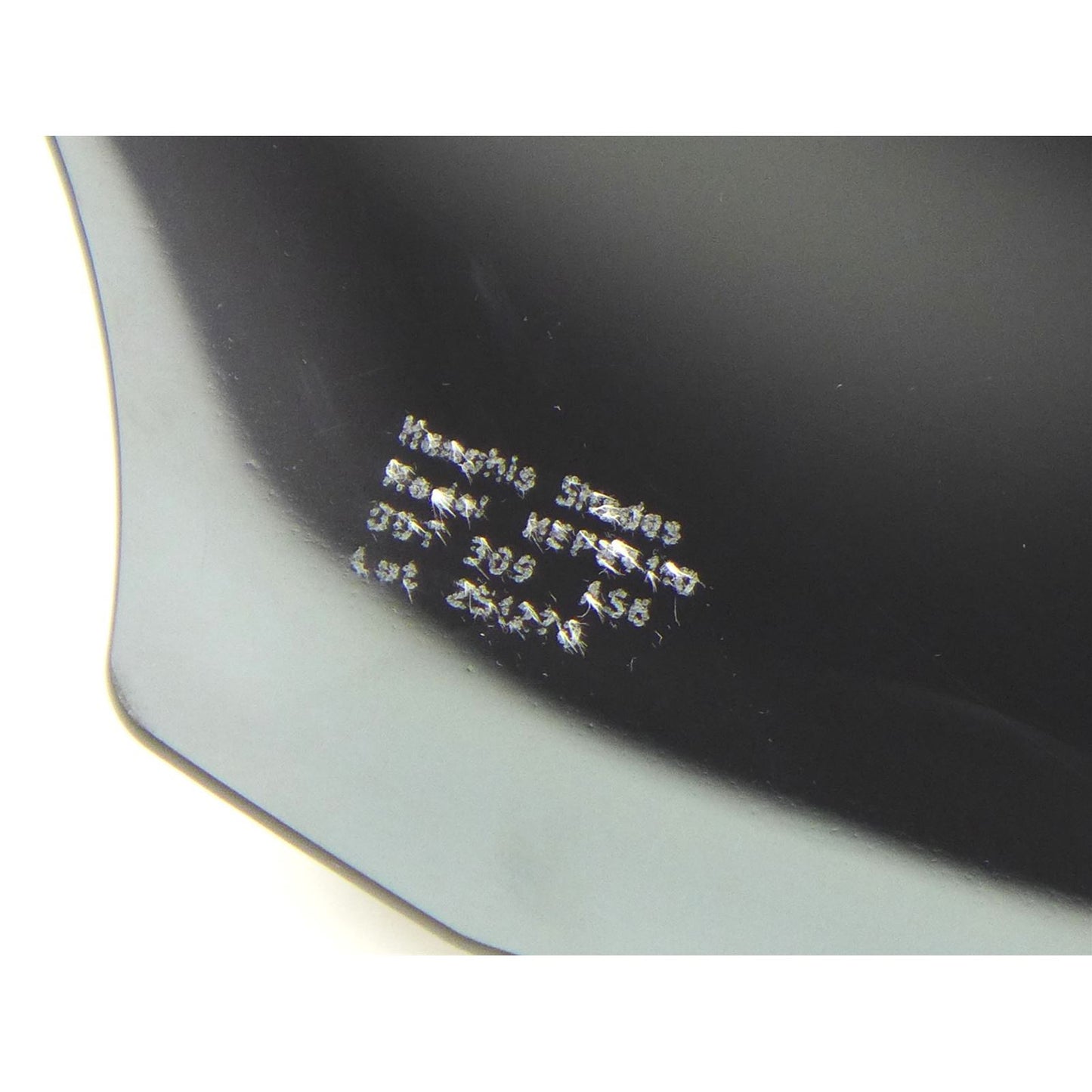 Memphis Shades Batwing Spoiler Shield - 6.5" - Dark Black Smoke OPEN BOX [MPN: MEP84110]_1817108