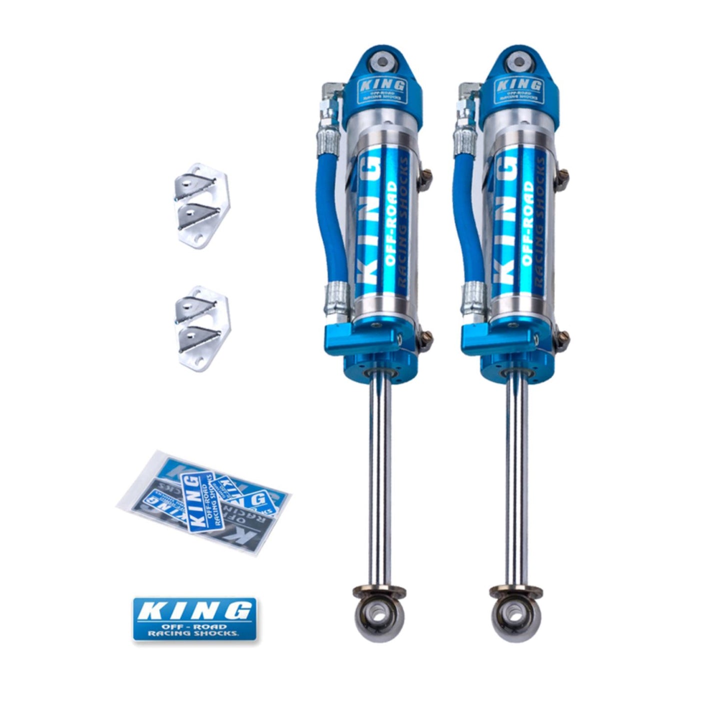 King Shocks Rear 2.5 Dia Piggy Hose Reservoir Shock (Pair) for 96-04 Toyota [MPN: 25001-153]_1800764