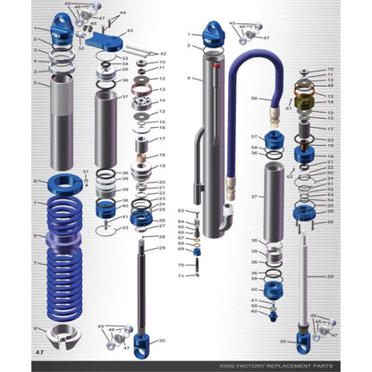 King Shocks 2.5 PR Bearing Spacer 12mm x 1-1/4 Toyota Lower [MPN: 25016-003]_1802480