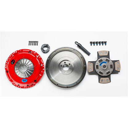 South Bend Clutch Stg 4 Clutch Kit (w/ FW) for 00-06 Volkswagen Golf IV GTI 5Sp 1.8T [MPN: K70319F-SS-X]_1821042