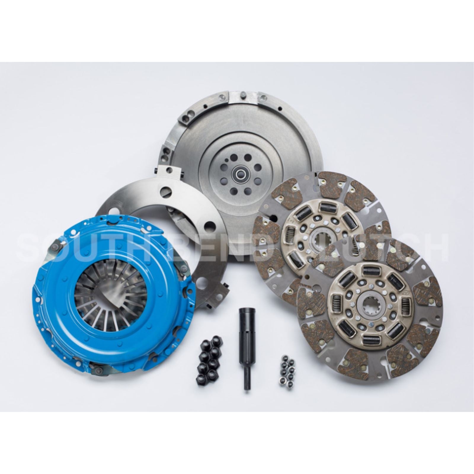 South Bend Clutch Street Dual Disc Clutch Kit for 01-09/05 Chevy 6.6L Duramax LLY-LB7 [MPN: SDDMAXY-ORG]_1804995