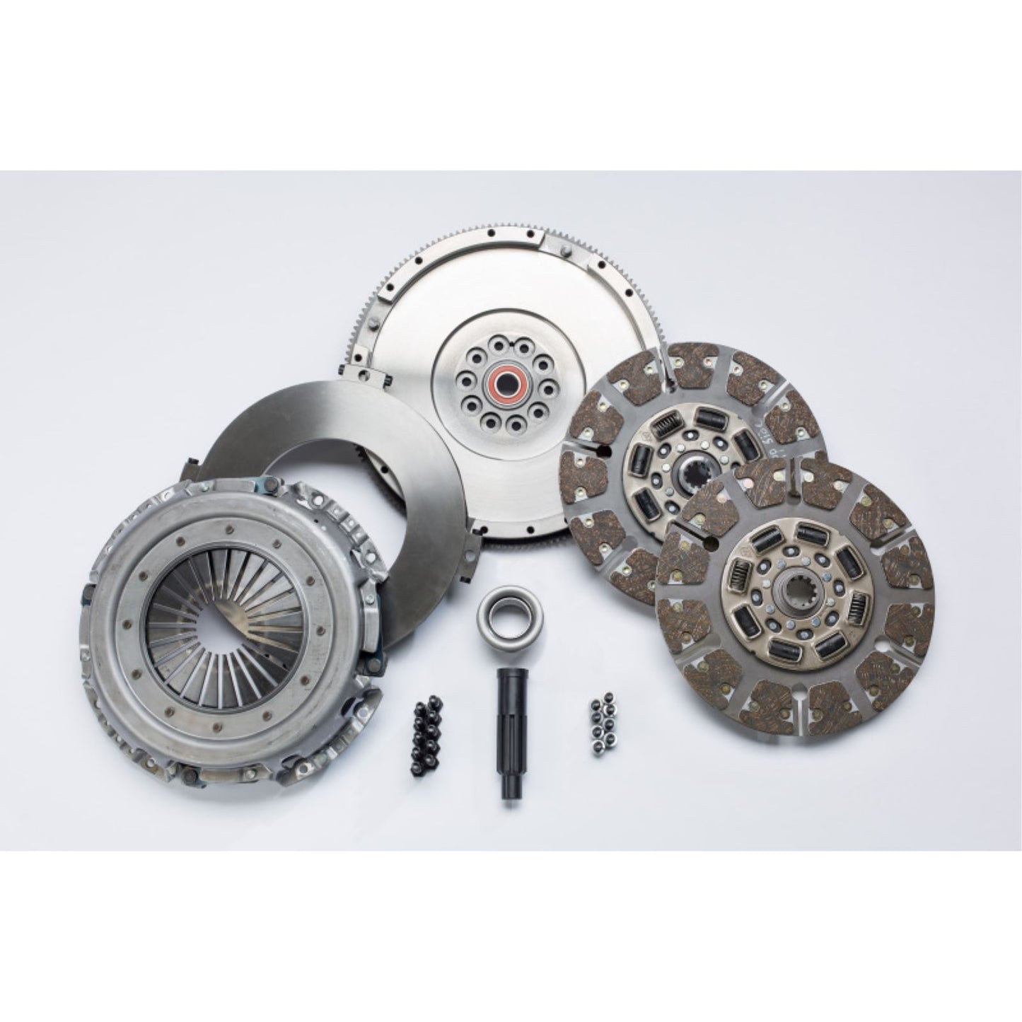 South Bend Clutch Street Dual Disc Organic Clutch Kit for 08-09 Ford 6.4L ZF-6 [MPN: SFDD3250-6.4-ORG]_1801634