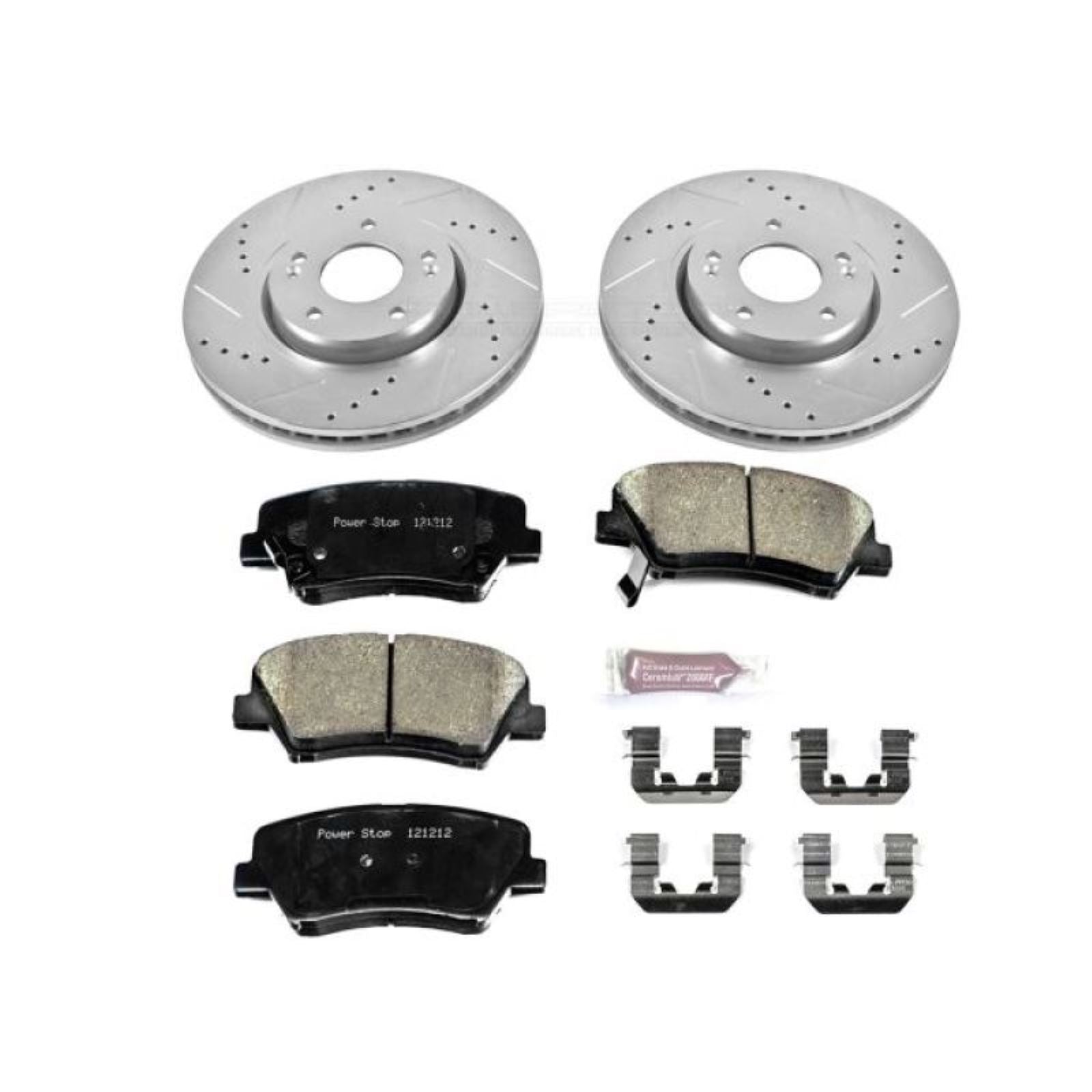 Powerstop Front Z23 Evolution Sport Brake Kit for 13-15 Hyundai Veloster [MPN: K6306]_1806989