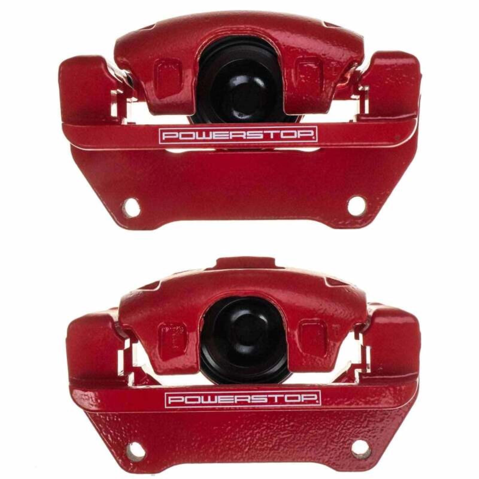 Powerstop Front Red Caliper Pair w/Bracket for 07-18 Jeep Wrangler JK [MPN: S5044EB]_1806646