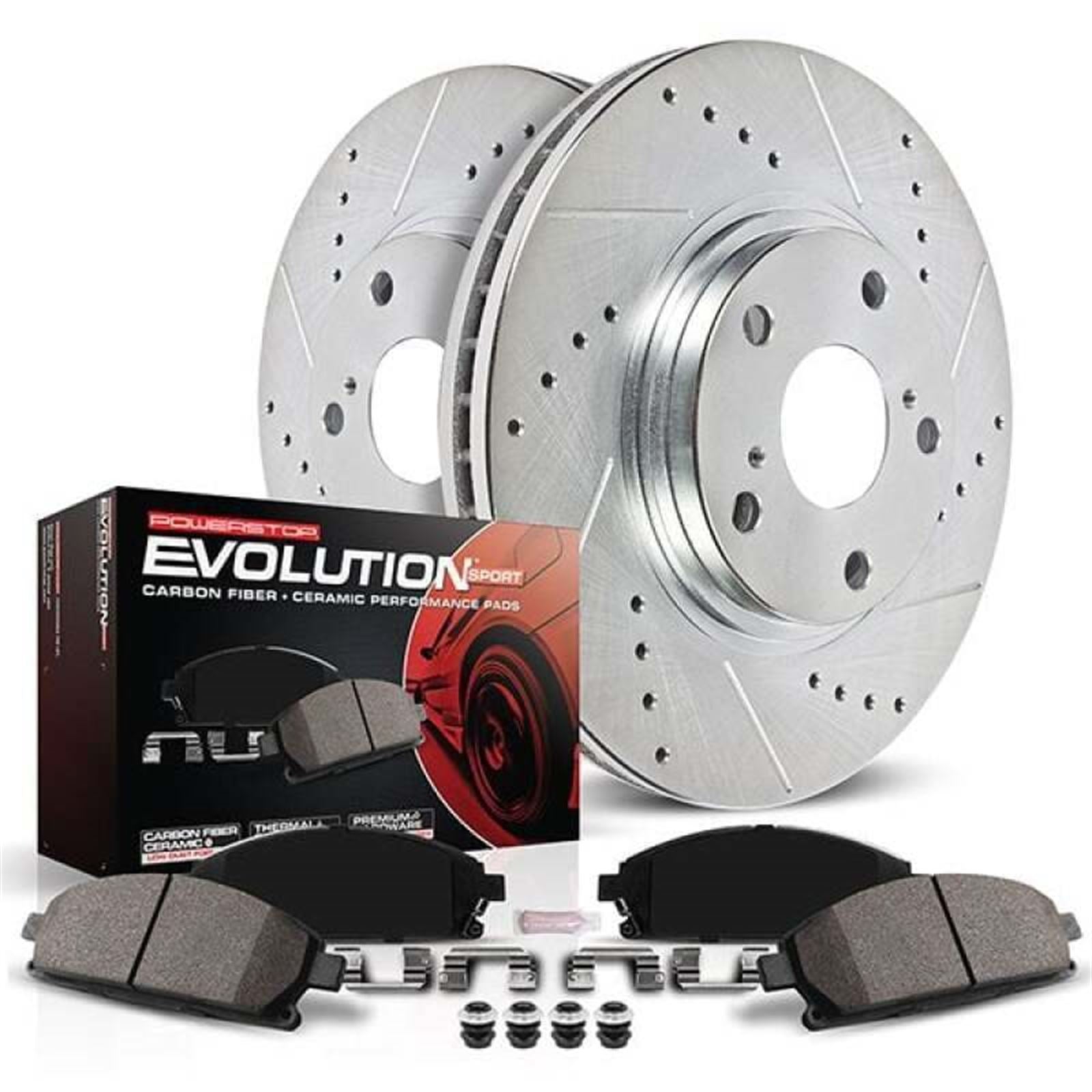 Powerstop Front Z23 Evolution Brake Kit for 2022 Hyundai Kona [MPN: K9007]_1824602