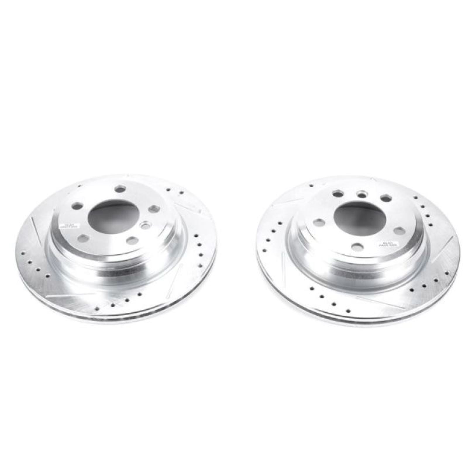 Powerstop Rear Evolution Drilled & Slotted Rotors Pair for 13-18 BMW 320ixDrive [MPN: EBR1442XPR]_1808192