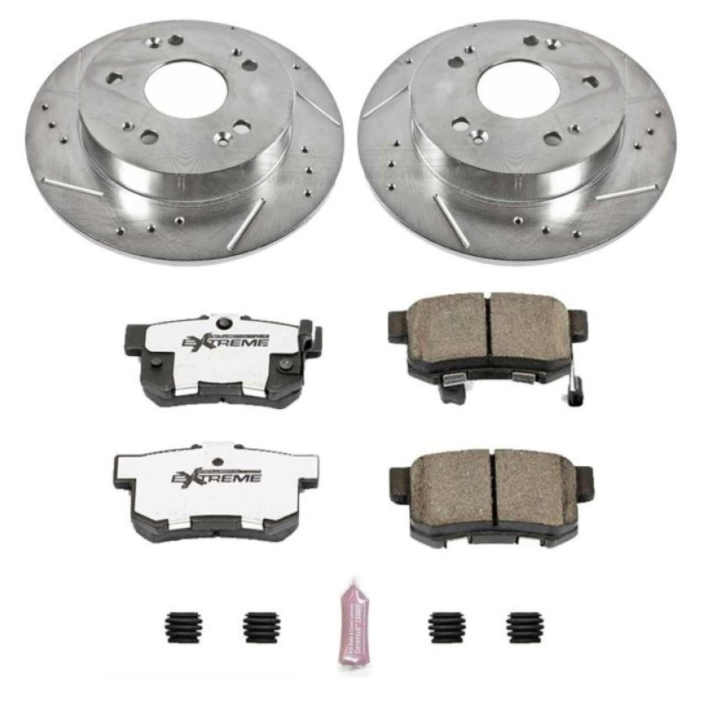 Powerstop Rear Z26 Street Warrior Brake Kit for 13-15 Acura ILX [MPN: K1243-26]_1806815