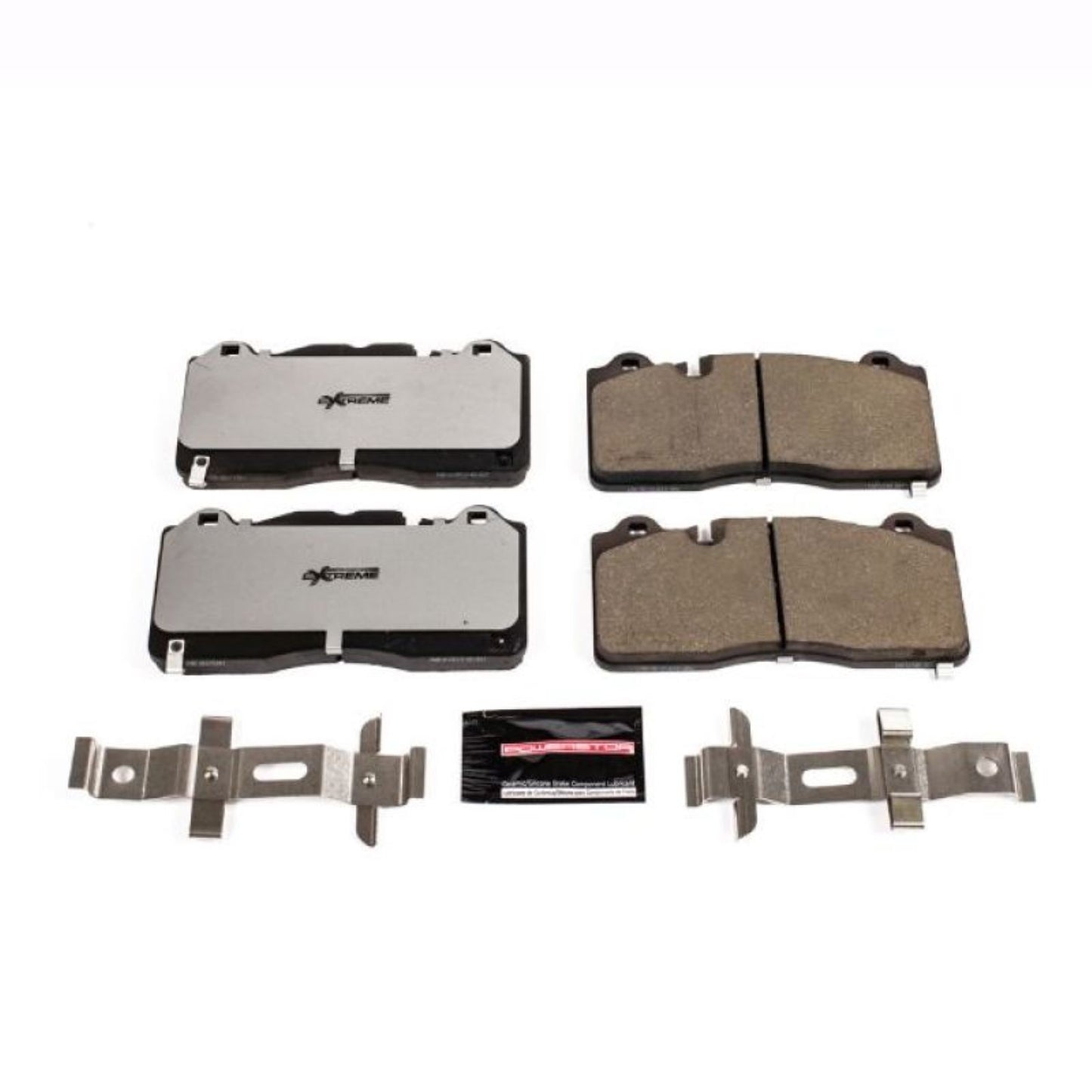 Powerstop Front Z26 Extreme Street Brake Pads w/Hardware for 16-19 Cadillac CTS [MPN: Z26-1835]_1808701