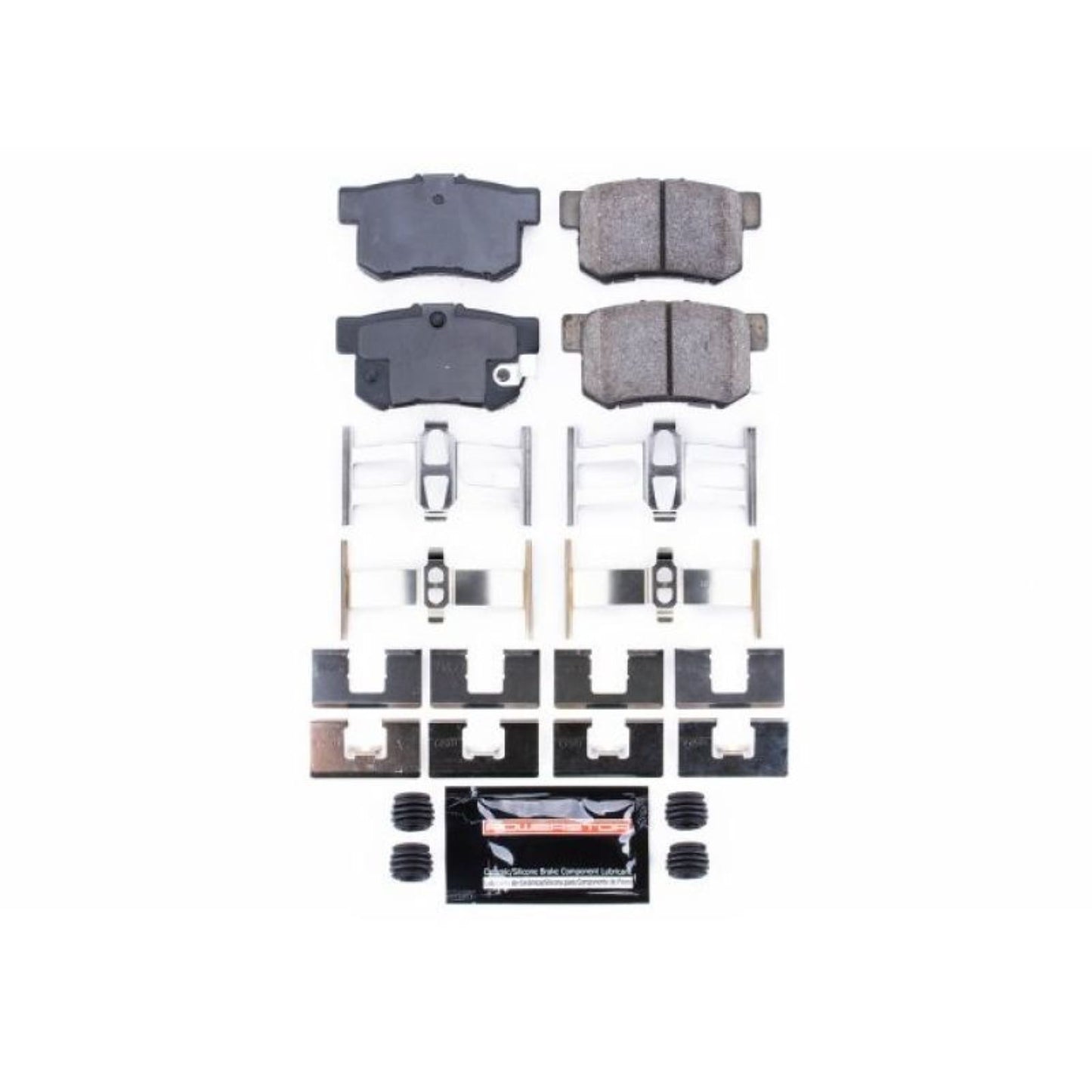 Powerstop Rear Z23 Evolution Sport Brake Pads w/Hardware for 97-99 Acura CL [MPN: Z23-537]_1809503