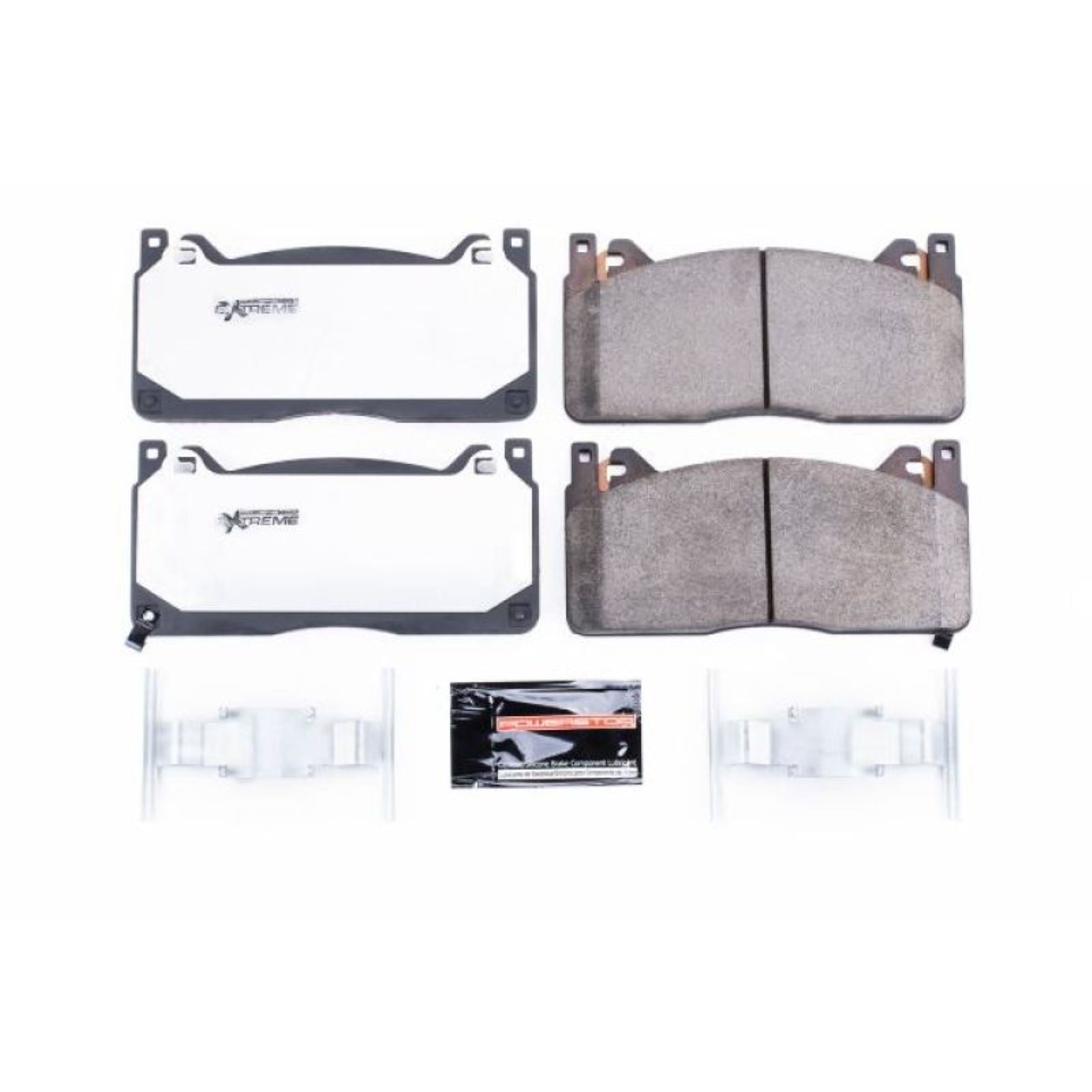 Powerstop Front Z26 Extreme Street Brake Pads w/Hardware for 16-19 Ford Mustang [MPN: Z26-1853]_1806848