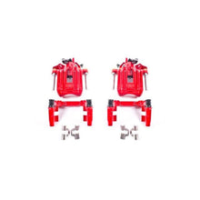 Powerstop Rear Red Calipers w/Brackets - Pair for 00-06 Audi TT Quattro [MPN: S2574]_1808691
