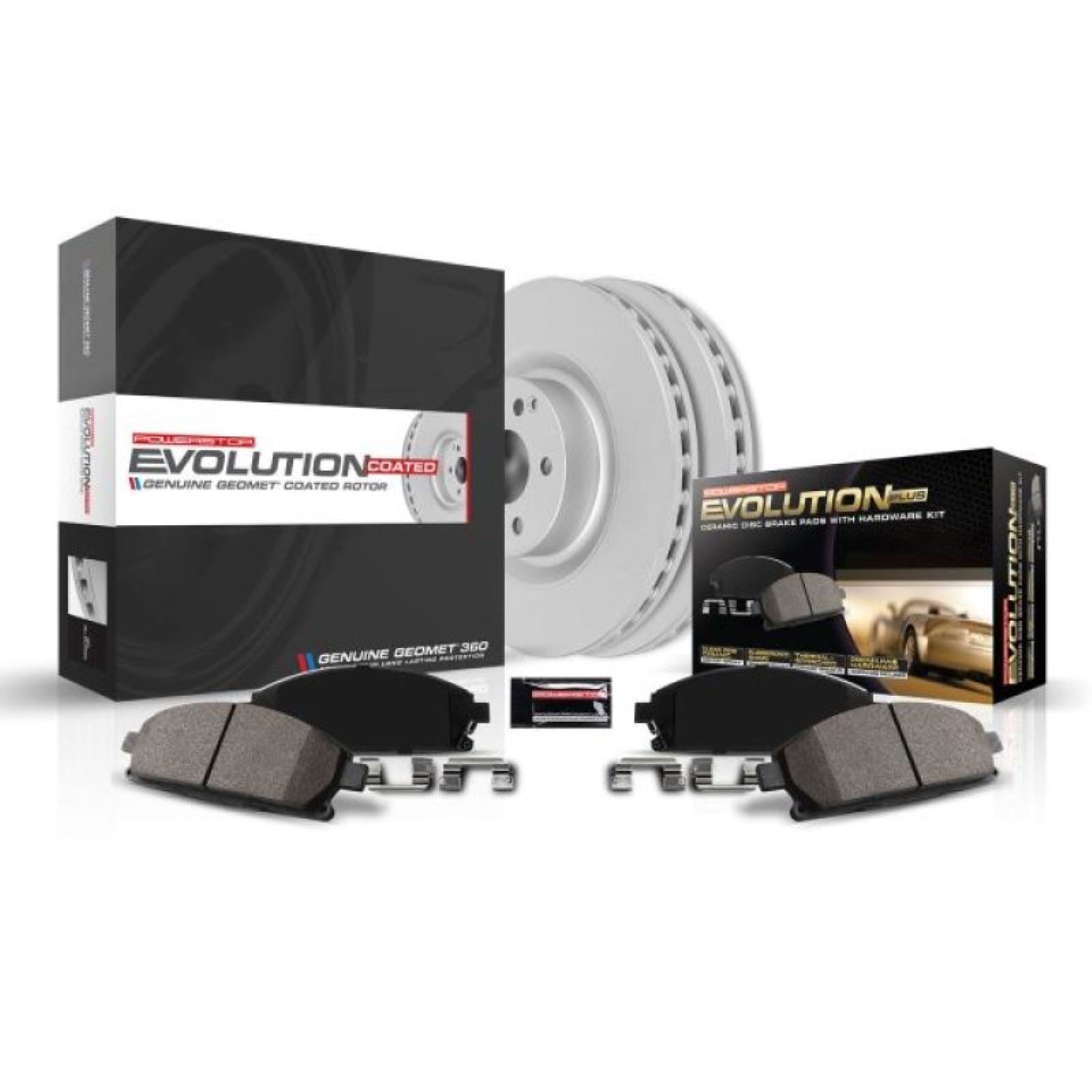 Powerstop Front Z17 Evolution Geomet Coated Brake Kit for 17-18 Honda CR-V [MPN: CRK7872]_1810808