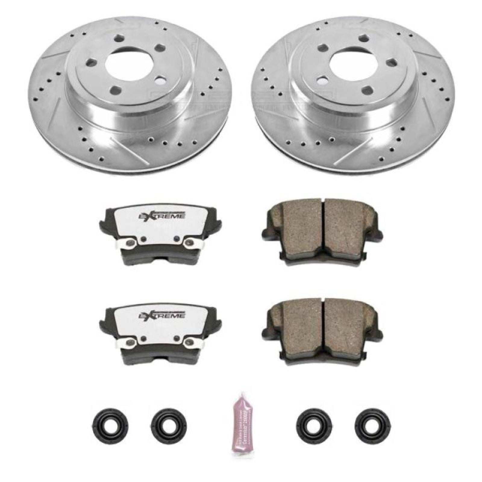 Powerstop Rear Z26 Street Warrior Brake Kit for 05-19 Chrysler 300 [MPN: K1720-26]_1808370