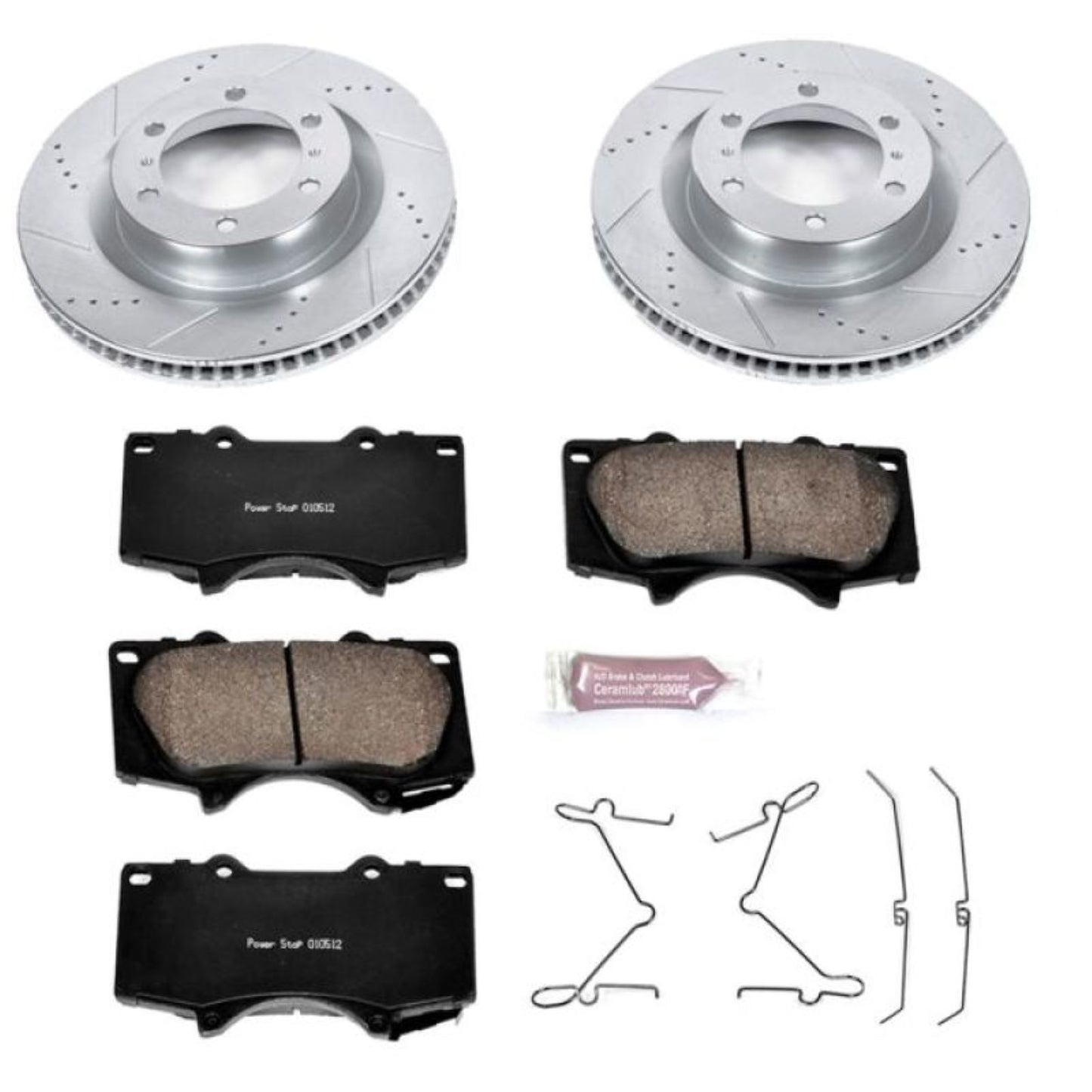 Powerstop Front Z23 Evolution Sport Brake Kit for 10-19 Lexus GX460 [MPN: K5873]_1807417
