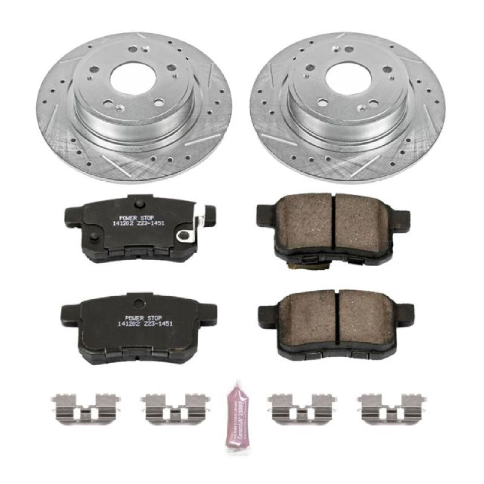 Powerstop Rear Z23 Evolution Sport Brake Kit for 11-14 Acura TSX [MPN: K5368]_1810013