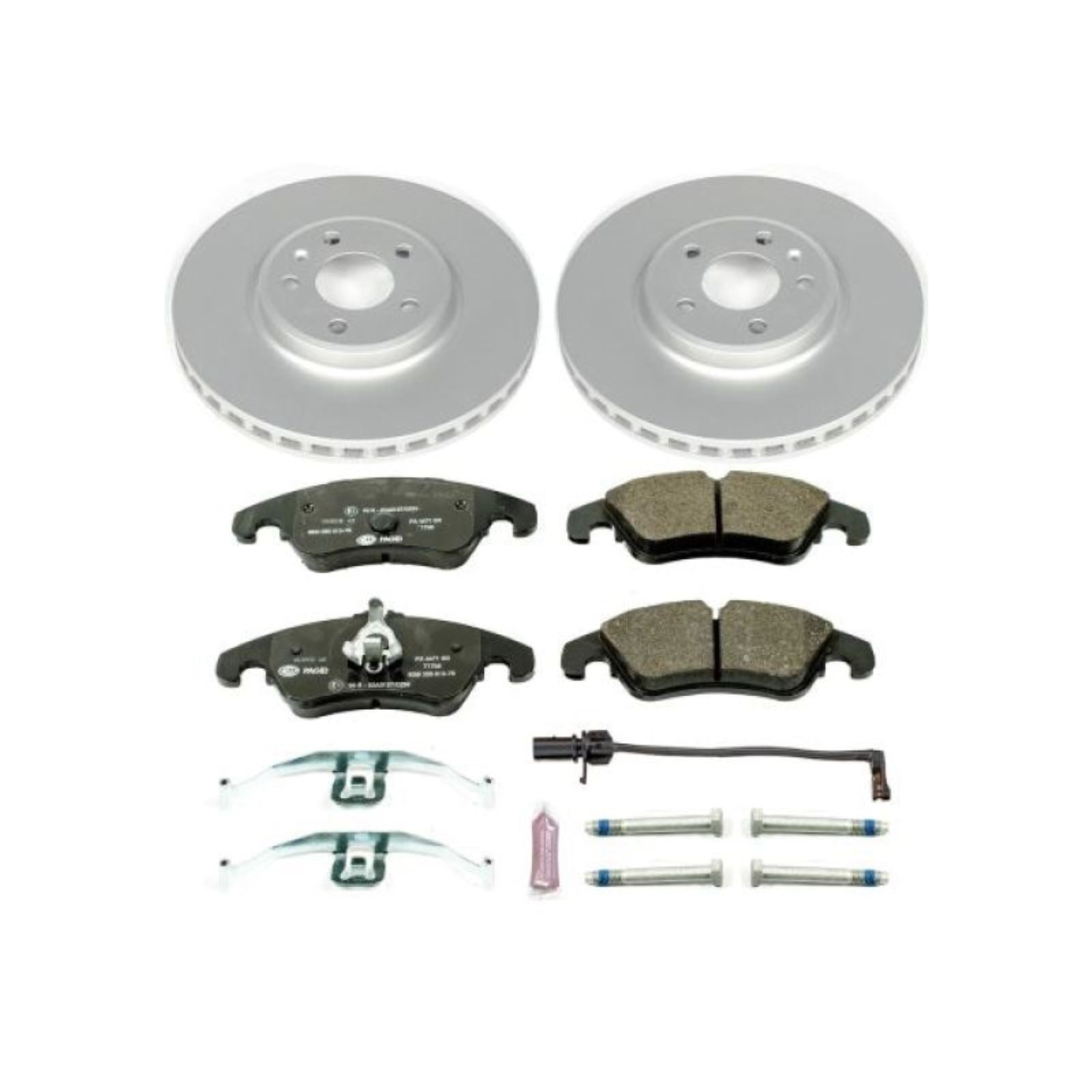 Powerstop Front Euro-Stop Brake Kit for 09-11 Audi A4 [MPN: ESK5752]_1806912