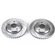 Powerstop Front Evolution Drilled & Slotted Rotors Pair for 07-17 Jeep Wrangler [MPN: AR8780XPR]_1806866