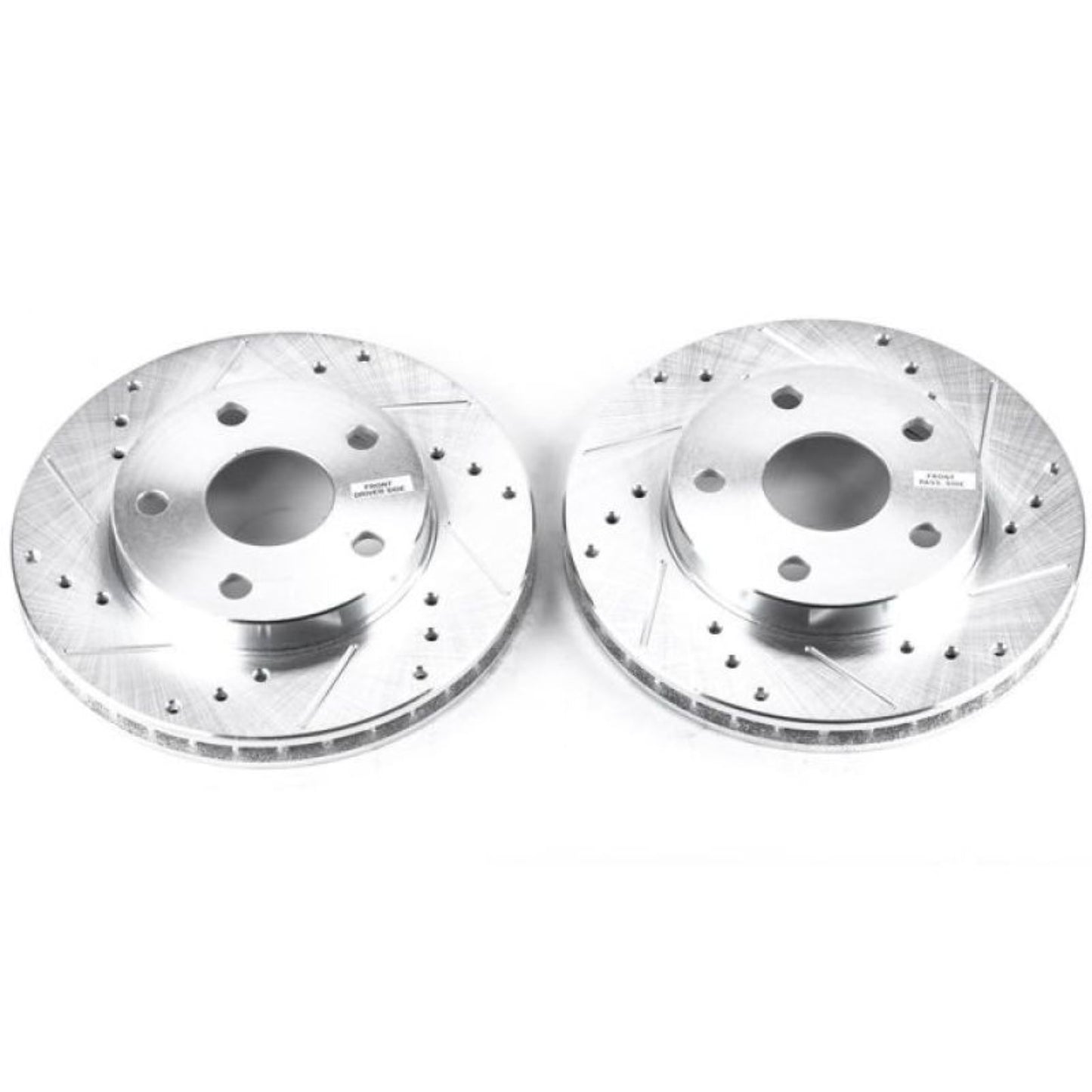 Powerstop Front Evolution Drilled & Slotted Rotors - Pair for 91-95 Toyota MR2 [MPN: JBR590XPR]_1807392