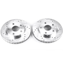 Powerstop Front Evolution Drilled & Slotted Rotors - Pair for 91-95 Toyota MR2 [MPN: JBR590XPR]_1807392