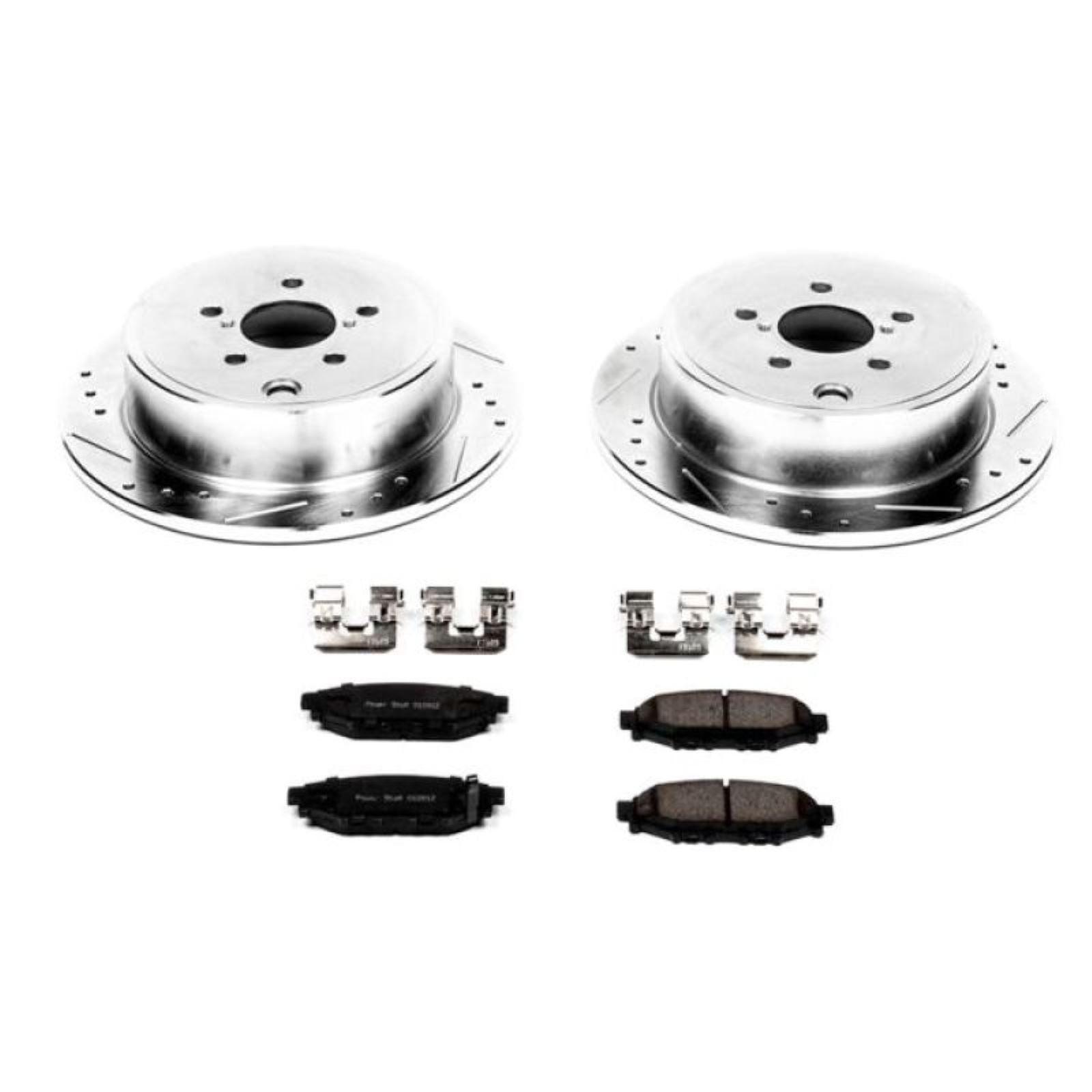 Powerstop Rear Z23 Evolution Sport Brake Kit for 13-16 Subaru BRZ [MPN: K4631]_1806829