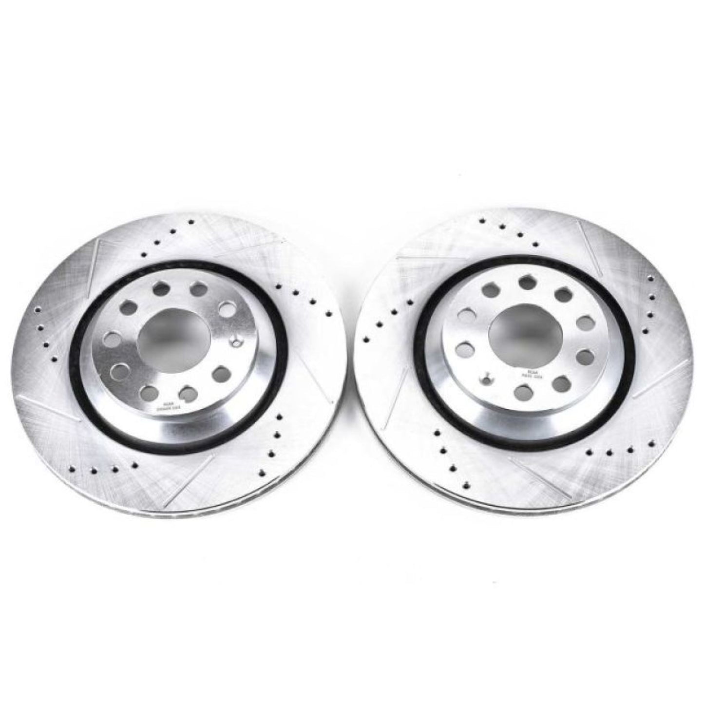 Powerstop Rear Evolution Drilled & Slotted Rotors - Pair for 17-18 Audi RS3 [MPN: EBR1070XPR]_1808712