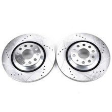Powerstop Rear Evolution Drilled & Slotted Rotors - Pair for 17-18 Audi RS3 [MPN: EBR1070XPR]_1808712