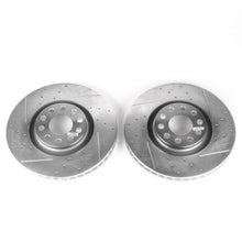 Powerstop Front Evolution Drilled & Slotted Rotors - Pair for 06-09 Audi A4 [MPN: EBR637XPR]_1815203