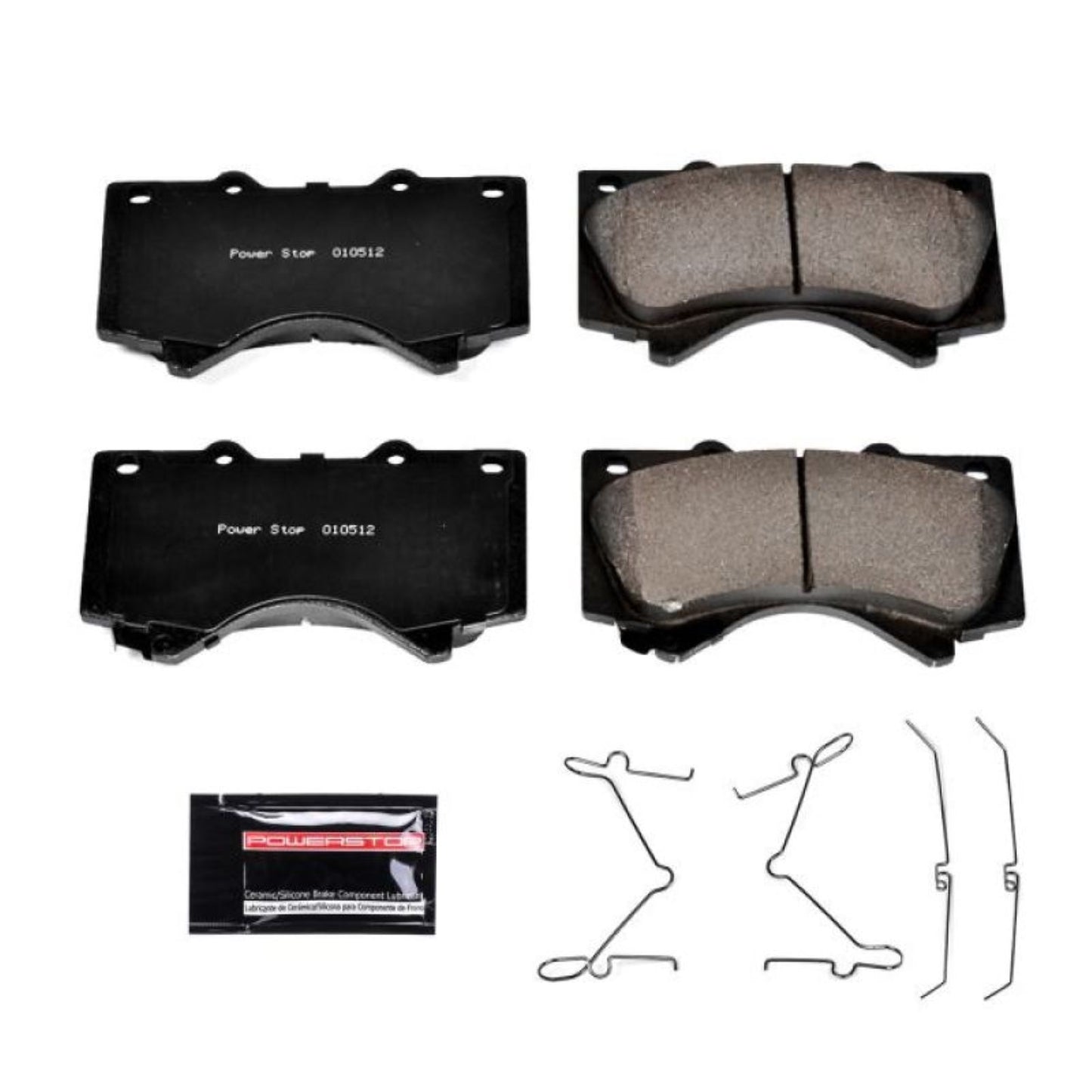 Powerstop Front Z23 Evolution Sport Brake Pads w/Hardware for 08-11 Lexus LX570 [MPN: Z23-1303]_1810219