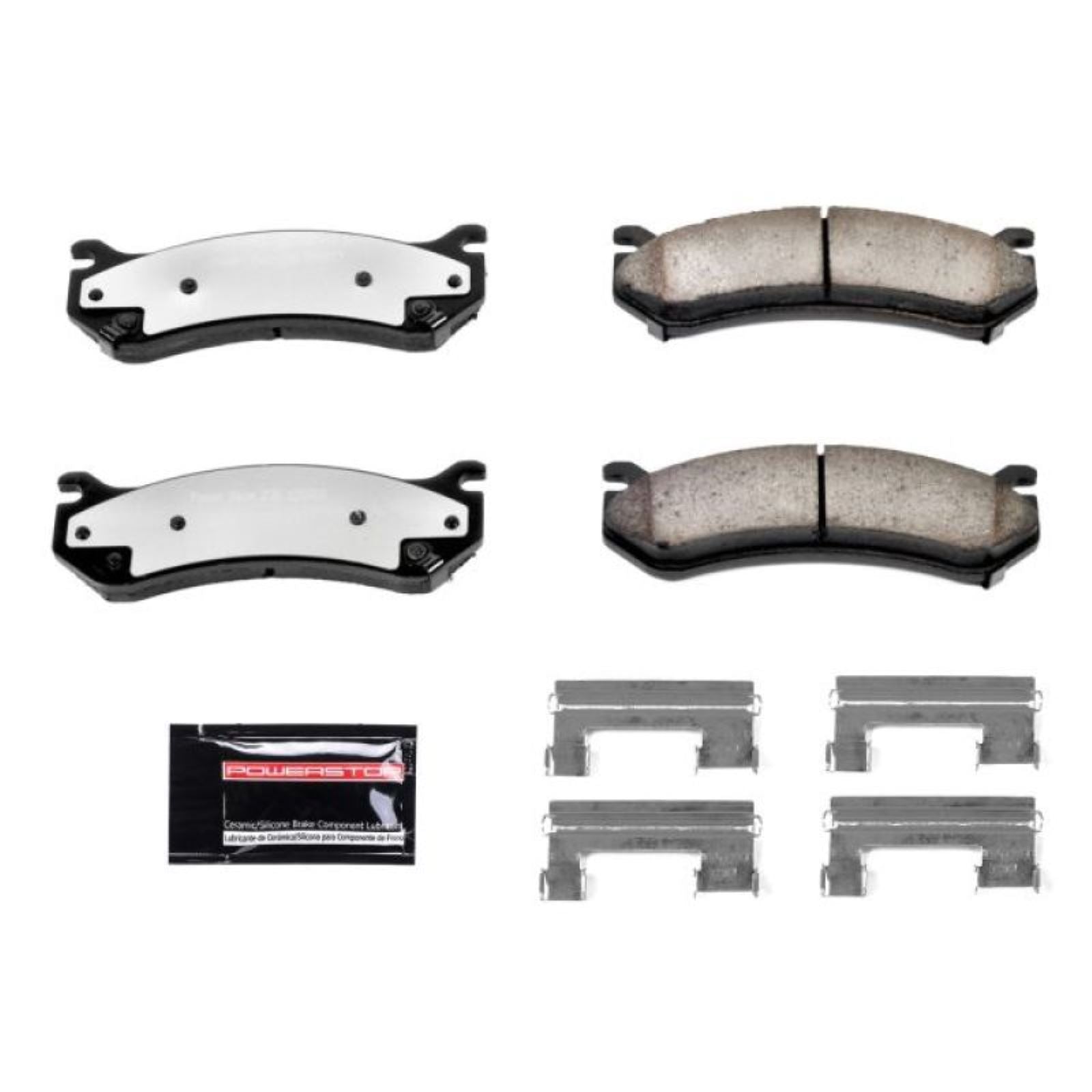 Powerstop Front or Rear Z36 Truck & Tow Brake Pads w/Hardware for 02-06 Cadillac [MPN: Z36-785]_1815398