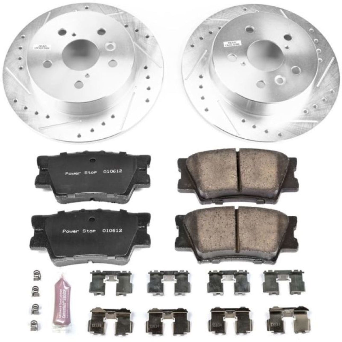 Powerstop Rear Z23 Evolution Sport Brake Kit for 18-19 Toyota Camry [MPN: K7905]_1808379