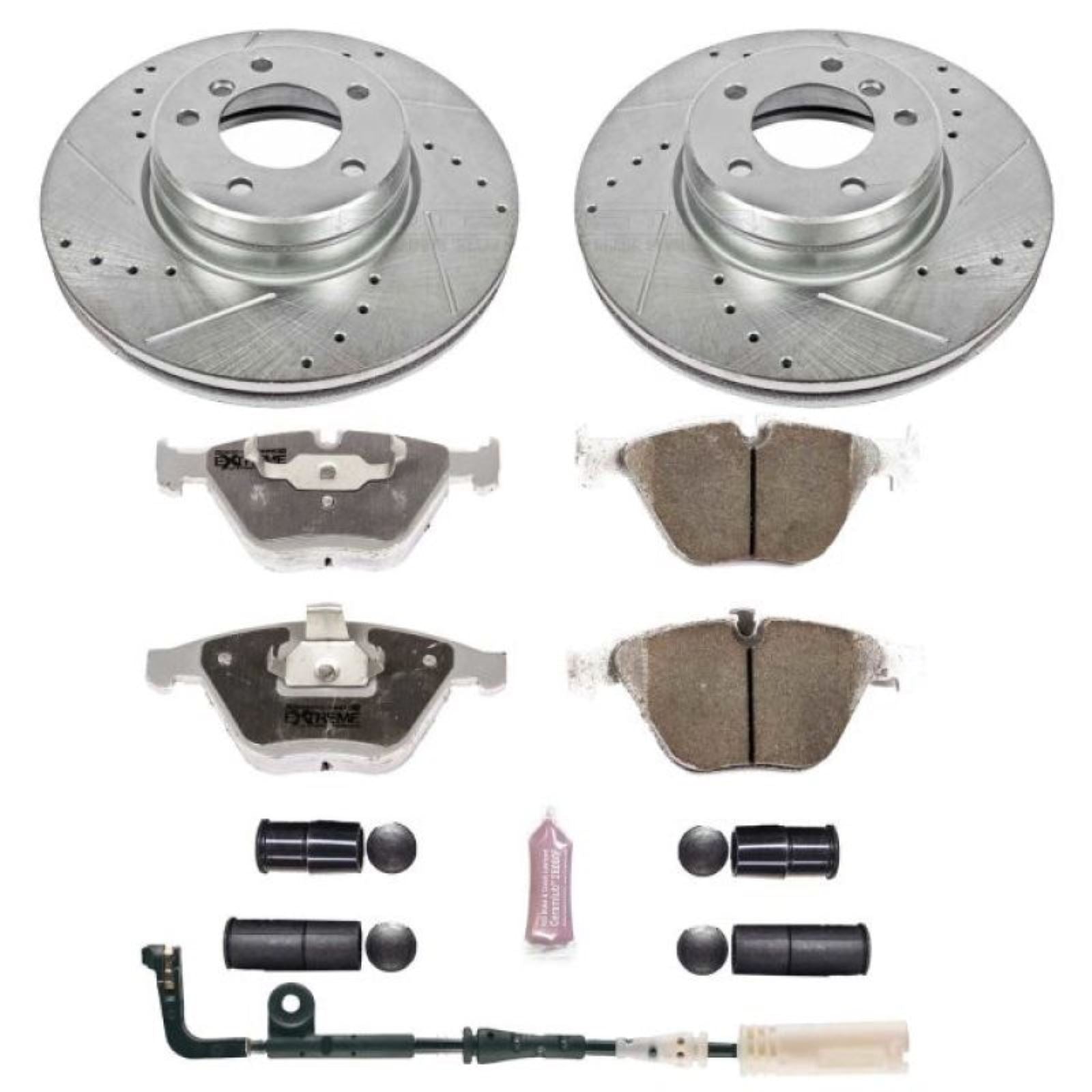 Powerstop Front Z26 Street Warrior Brake Kit for 04-06 BMW 525i [MPN: K2110-26]_1808203