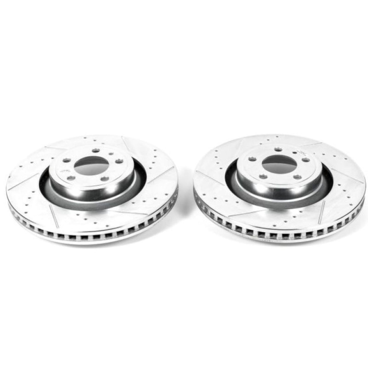 Powerstop Front Evolution Drilled & Slotted Rotors Pair for 15-19 Ford Mustang [MPN: AR85157XPR]_1808309