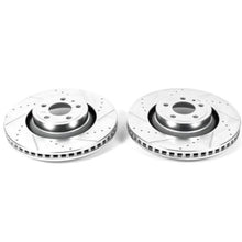 Powerstop Front Evolution Drilled & Slotted Rotors Pair for 15-19 Ford Mustang [MPN: AR85157XPR]_1808309