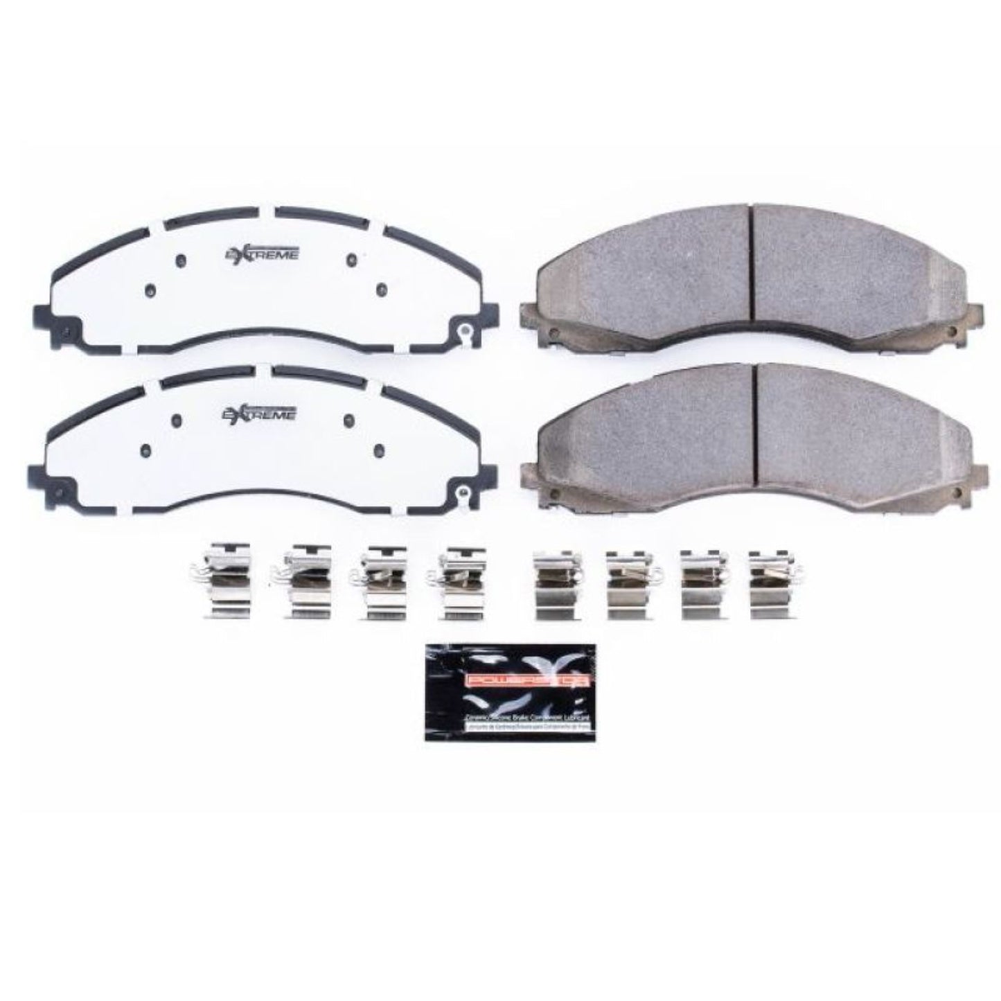 Powerstop Front Z36 Truck & Tow Brake Pads w/Hardware for 17-19 Ford F-450 [MPN: Z36-2018]_1809918