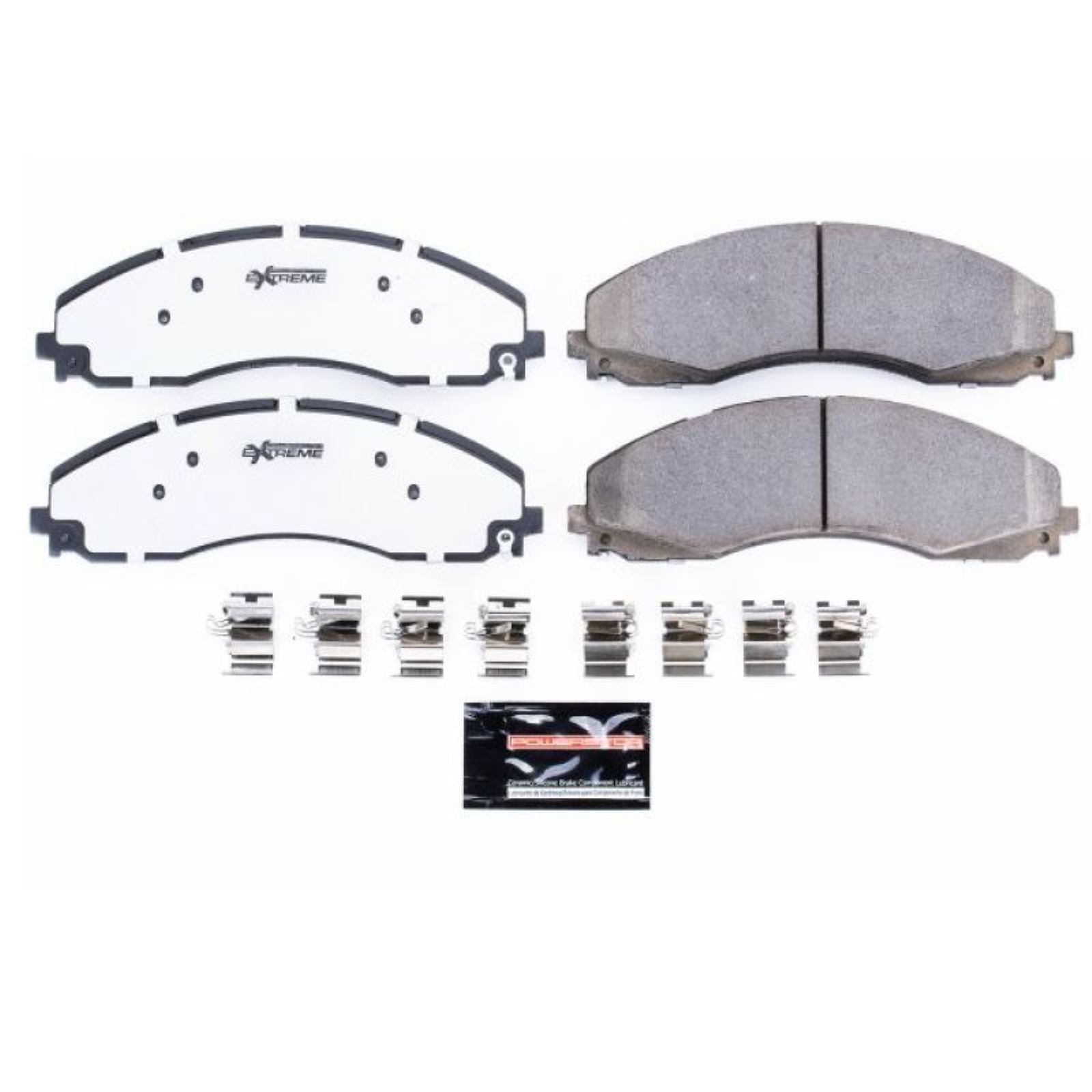 Powerstop Front Z36 Truck & Tow Brake Pads w/Hardware for 17-19 Ford F-450 [MPN: Z36-2018]_1809918