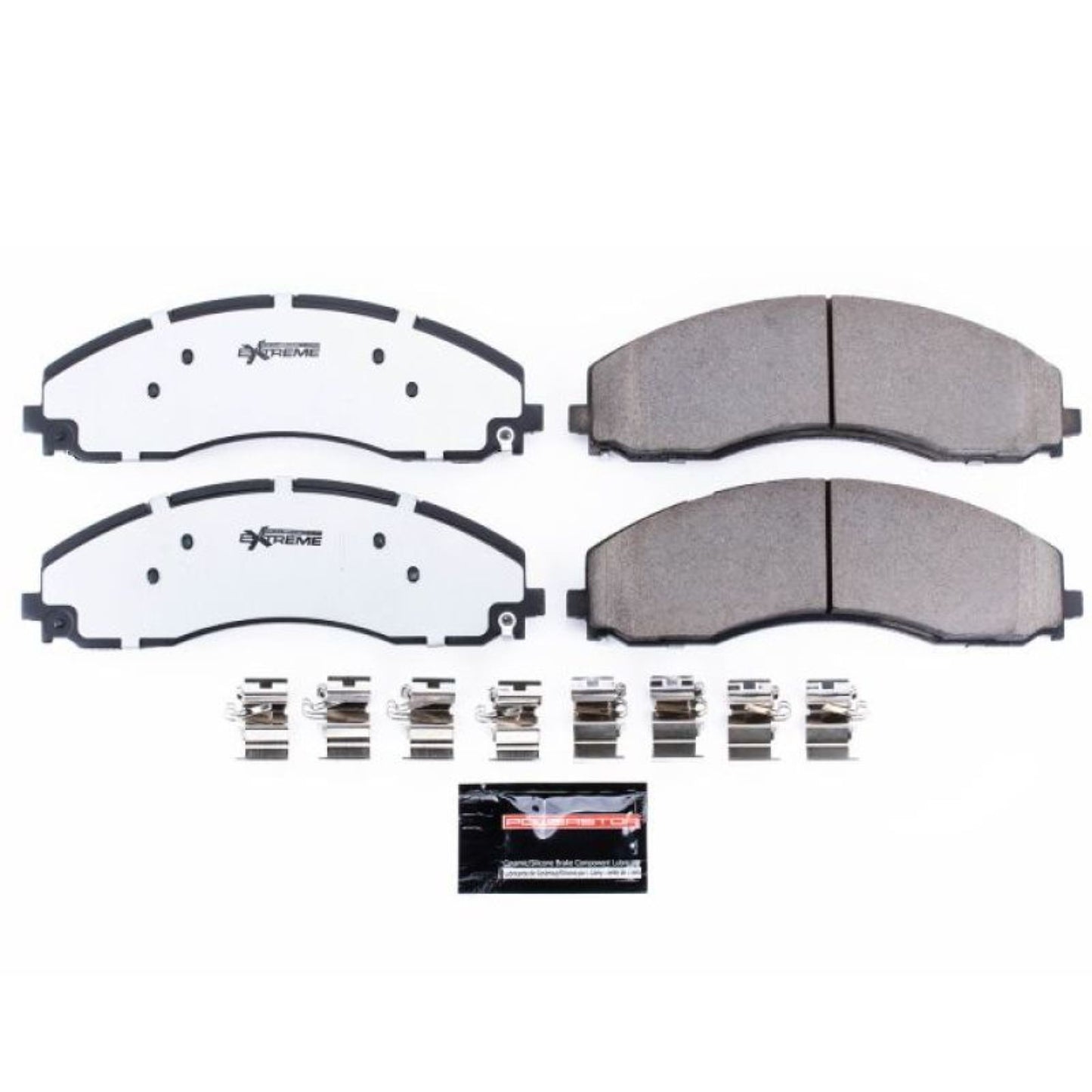 Powerstop Rear Z36 Truck & Tow Brake Pads w/Hardware for 17-19 Ford F-450 [MPN: Z36-2018A]_1813773