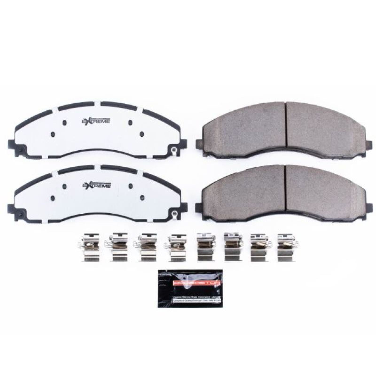 Powerstop Rear Z36 Truck & Tow Brake Pads w/Hardware for 17-19 Ford F-450 [MPN: Z36-2018A]_1813773
