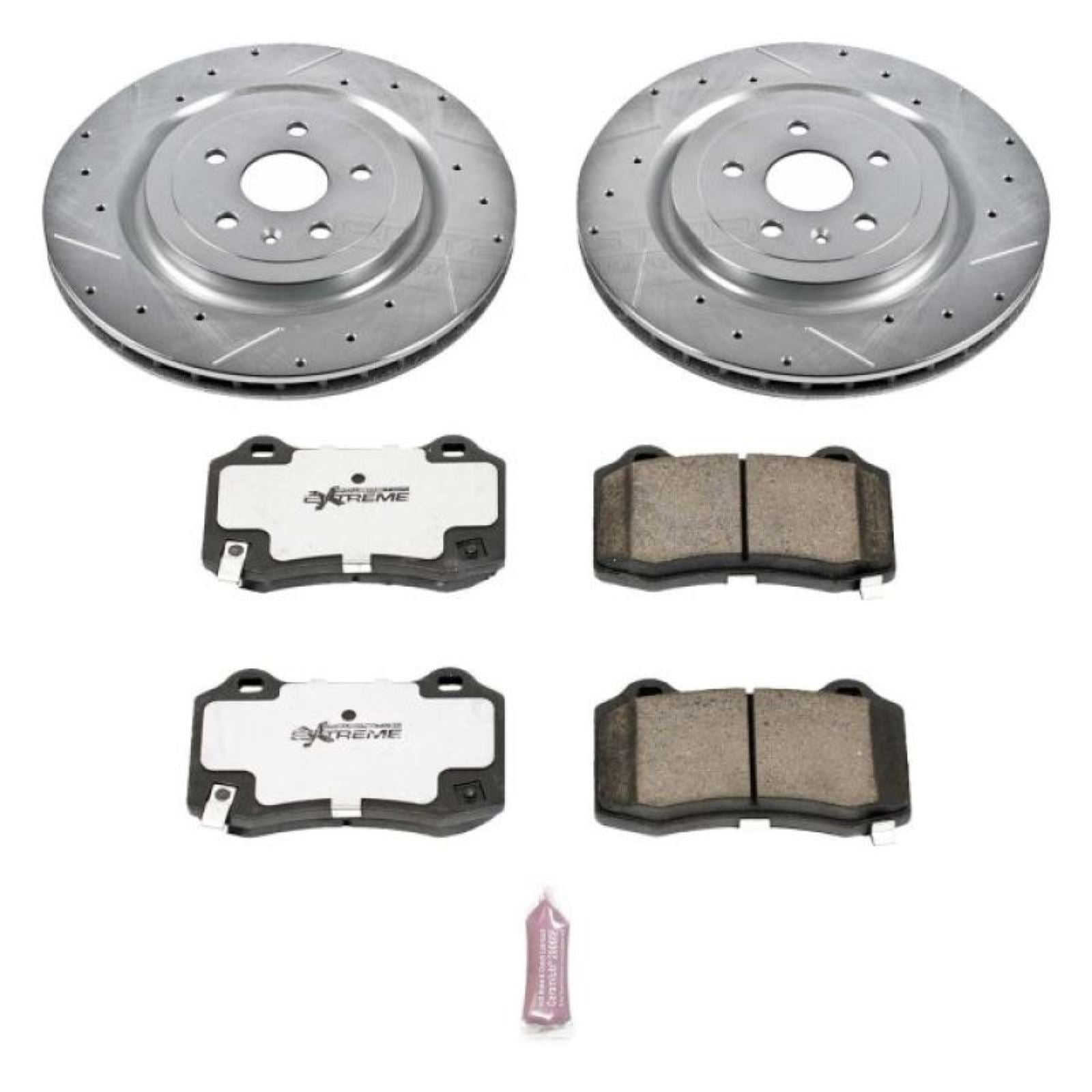 Powerstop Rear Z26 Street Warrior Brake Kit for 09-15 Cadillac CTS [MPN: K3019-26]_1809809