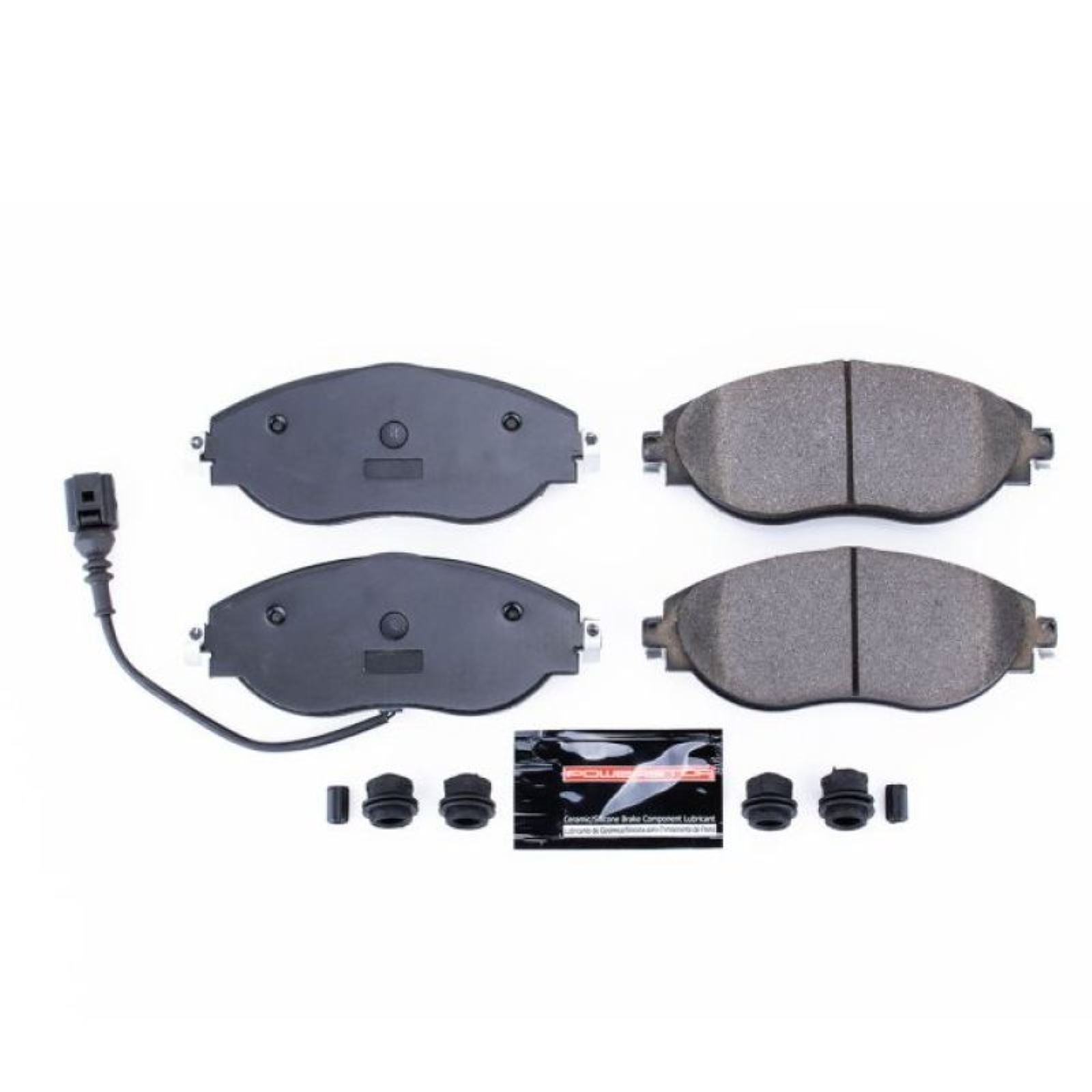 Powerstop Front Z23 Evolution Sport Brake Pads w/Hardware for 2019 AudiA3 Quattro [MPN: Z23-1633]_1813119
