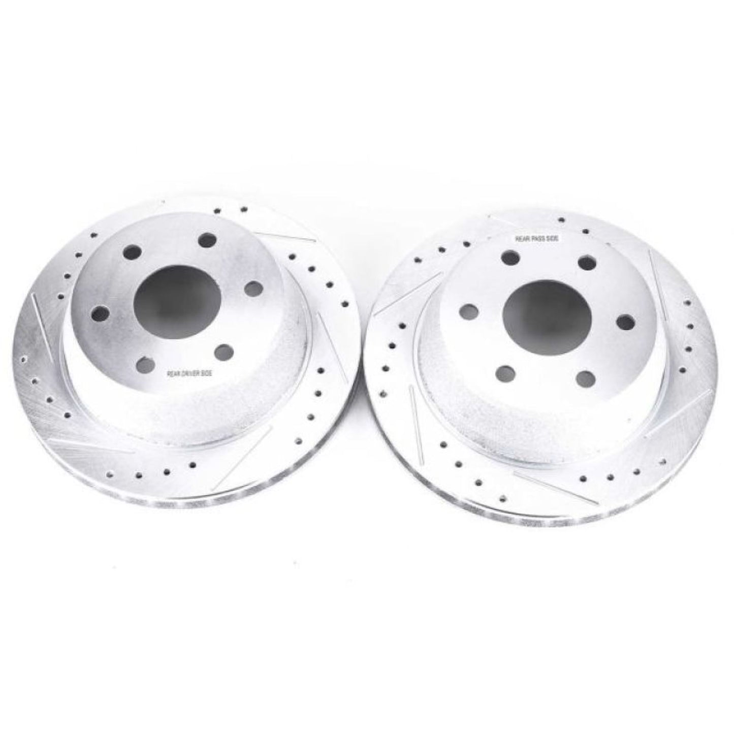 Powerstop Rear Evolution Drilled&Slotted Rotors Pair for 02-06 Cadillac Escalade [MPN: AR8645XPR]_1806830