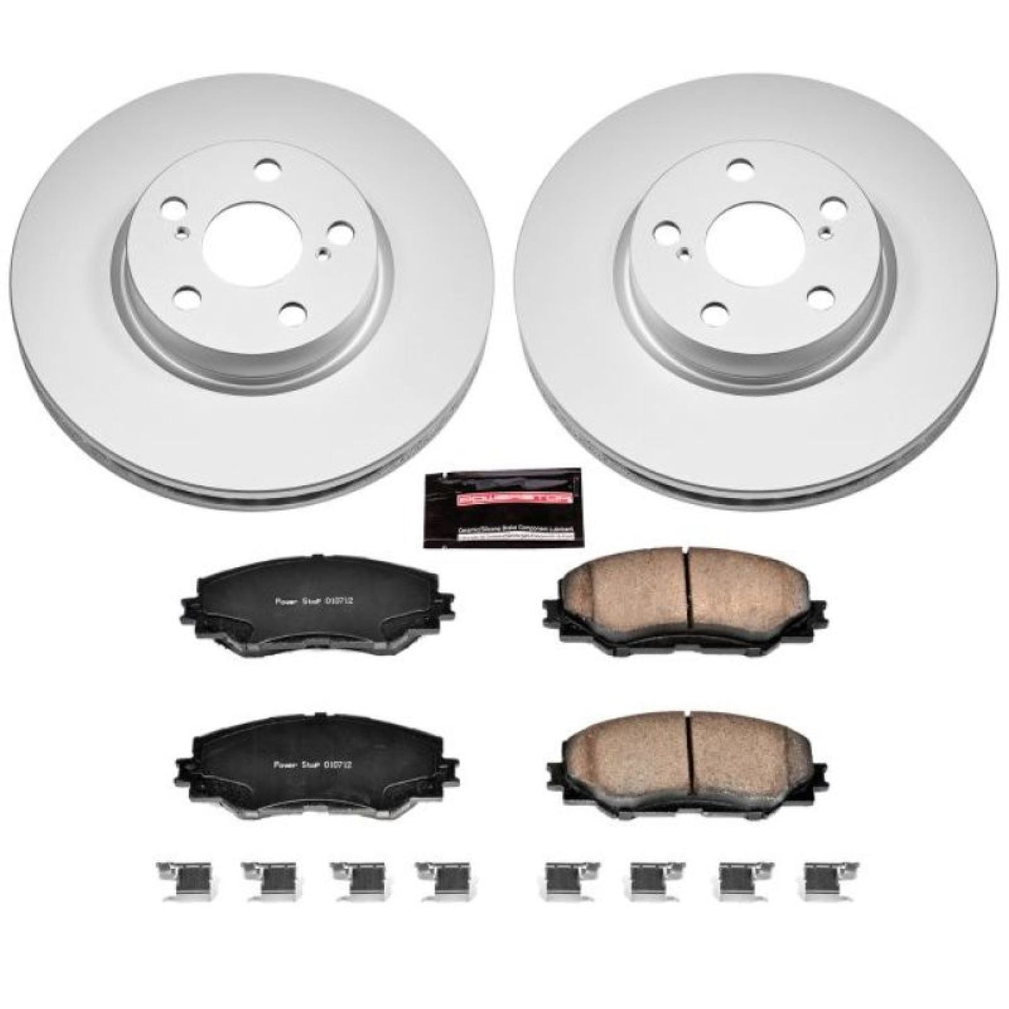 Powerstop Front Z17 Evolution Geomet Coated Brake Kit for 09-10 Pontiac Vibe [MPN: CRK4669]_1811288
