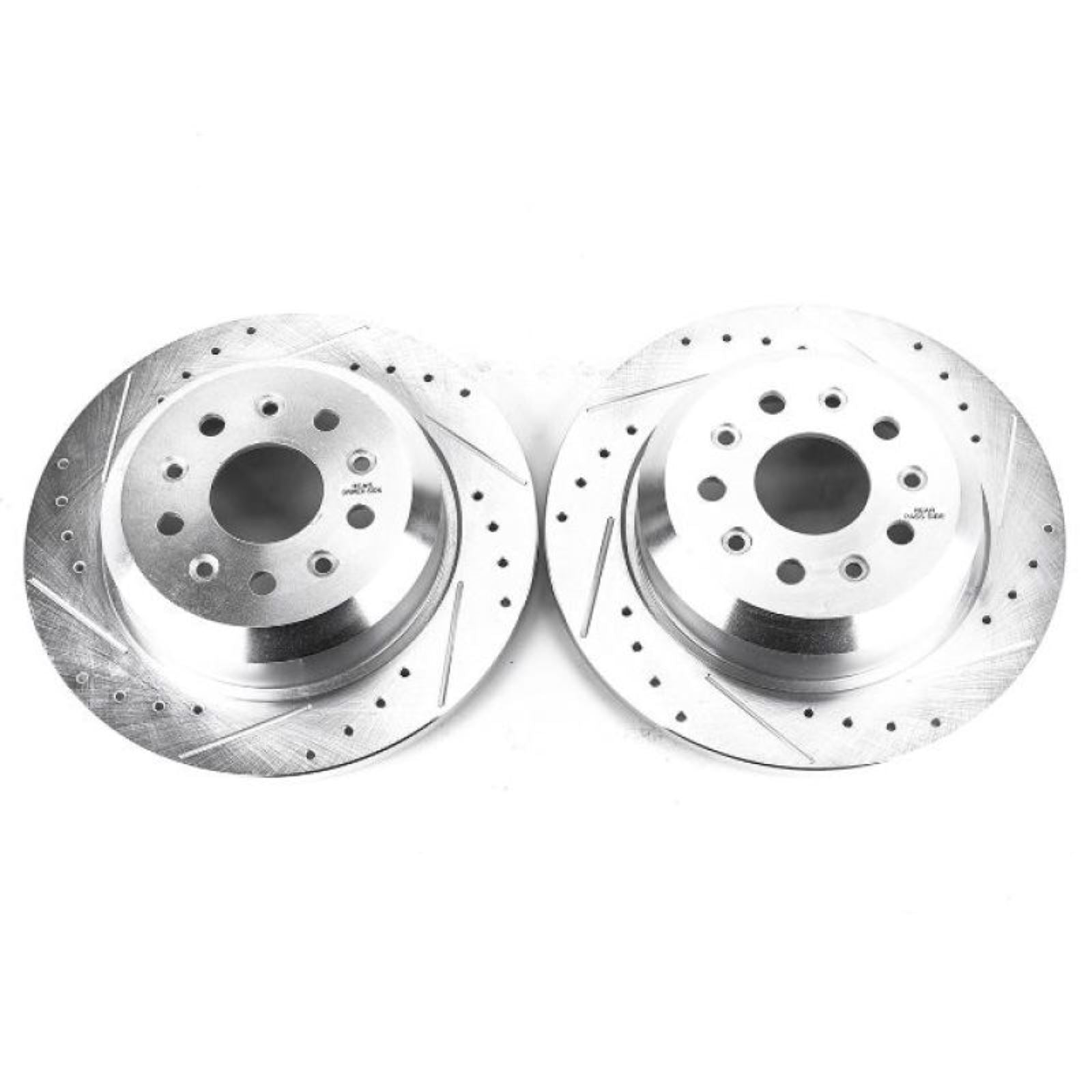 Powerstop Rear Evolution Drilled & Slotted Rotors - Pair for 18-19 Jeep Wrangler [MPN: AR8388XPR]_1811293