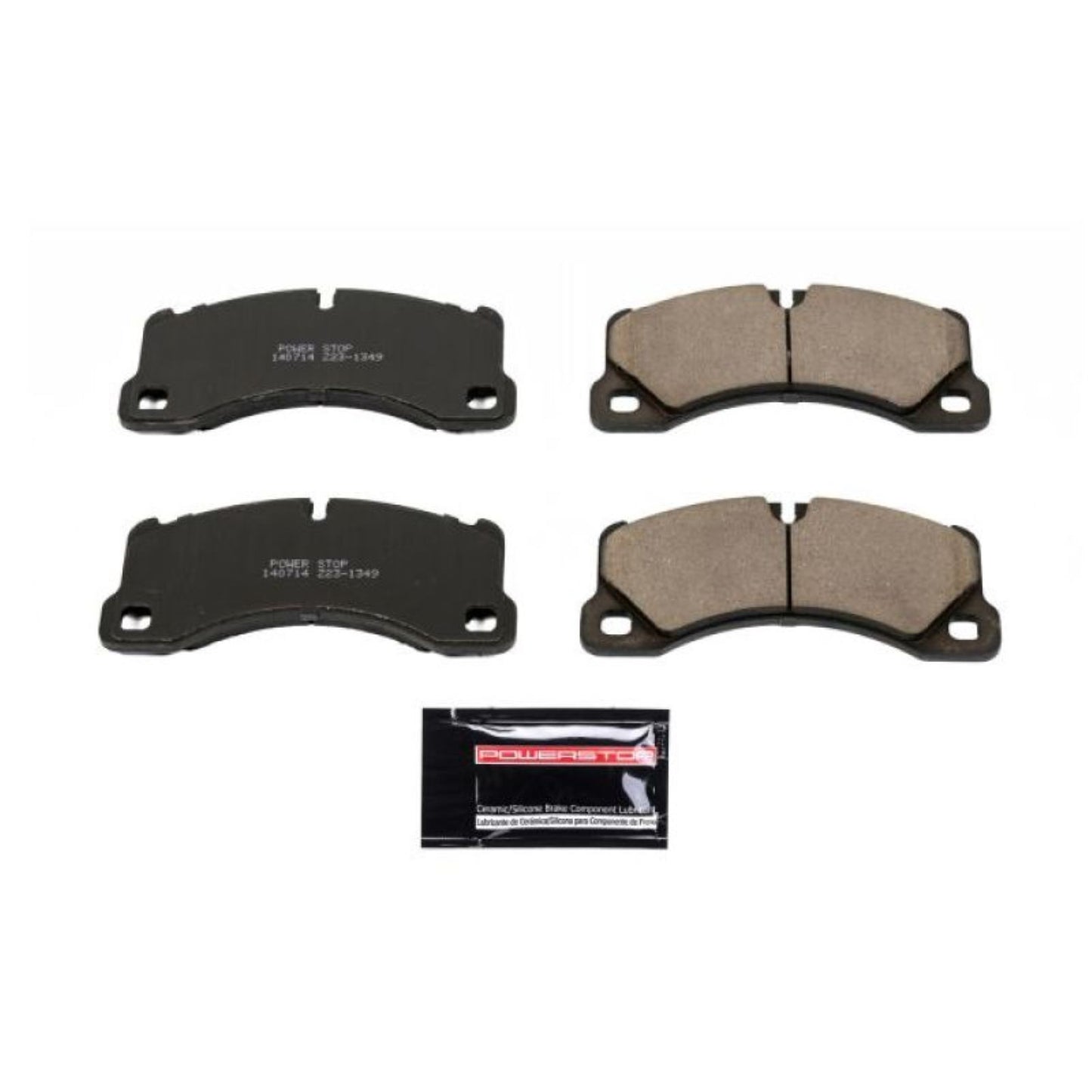 Powerstop Front Z23 Evolution Sport Brake Pads w/Hardware for 08 Porsche Cayenne [MPN: Z23-1349]_1807706