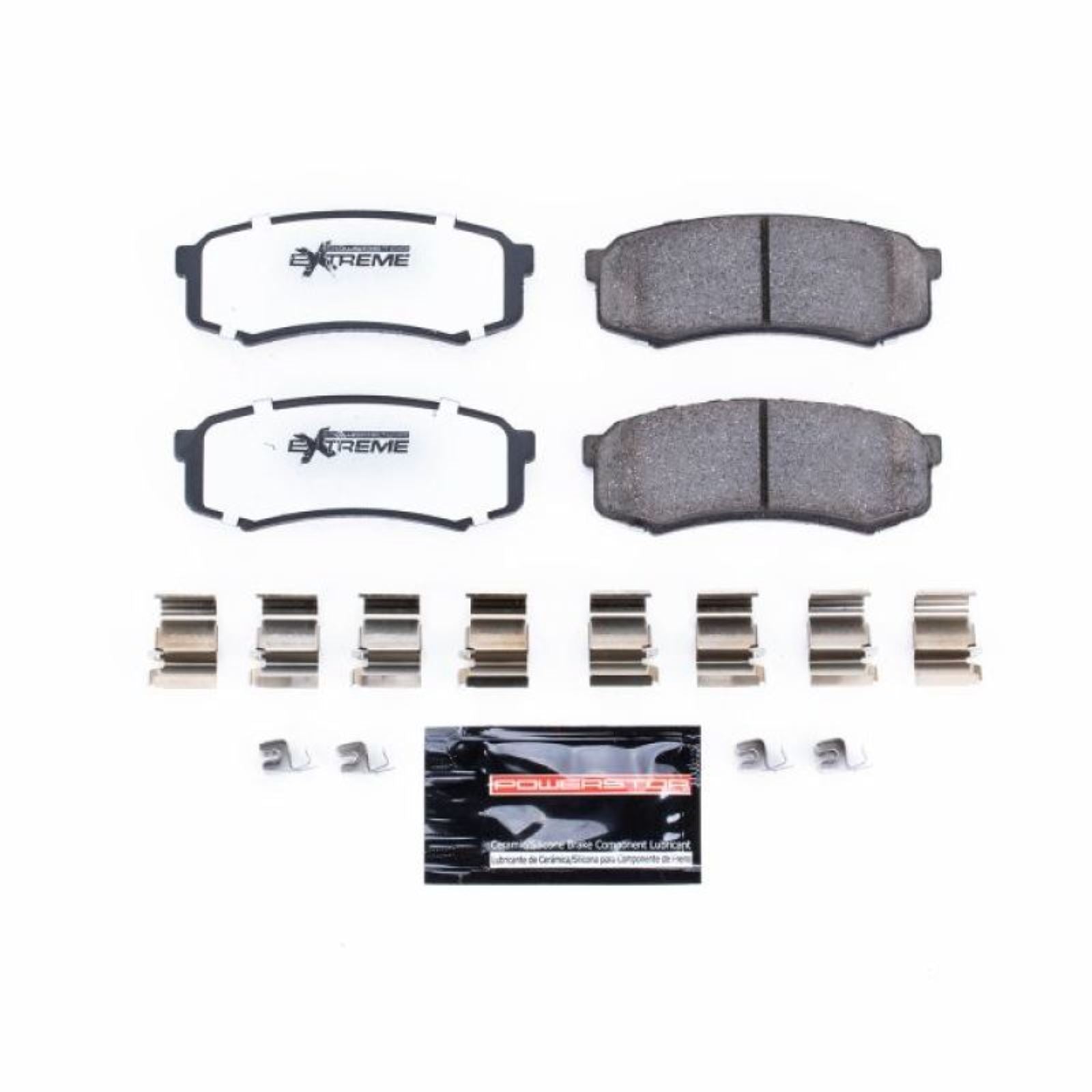 Powerstop Rear Z36 Truck & Tow Brake Pads w/Hardware for 03-22 Toyota 4Runner [MPN: Z36-606]_1814601